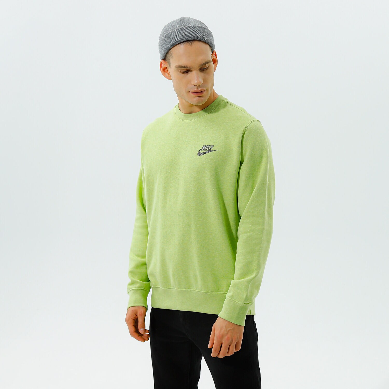 Herren NIKE SWEATSHIRT M NSW SPE+ SB CRW REVIVAL DD7045-736 Gelb