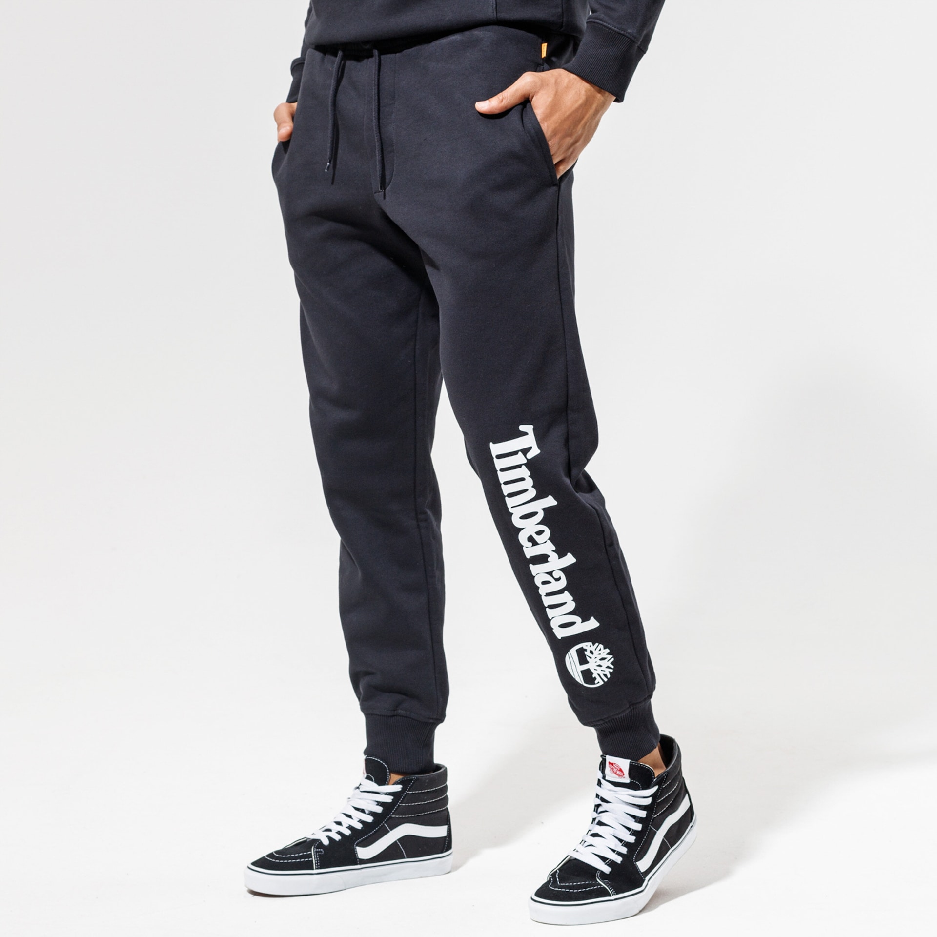 Herren Hosen TIMBERLAND HOSE YC CORE TREE LOGO SWEATPANT LOGO SWEATPANT TB0A2BVF0011 Schwarz