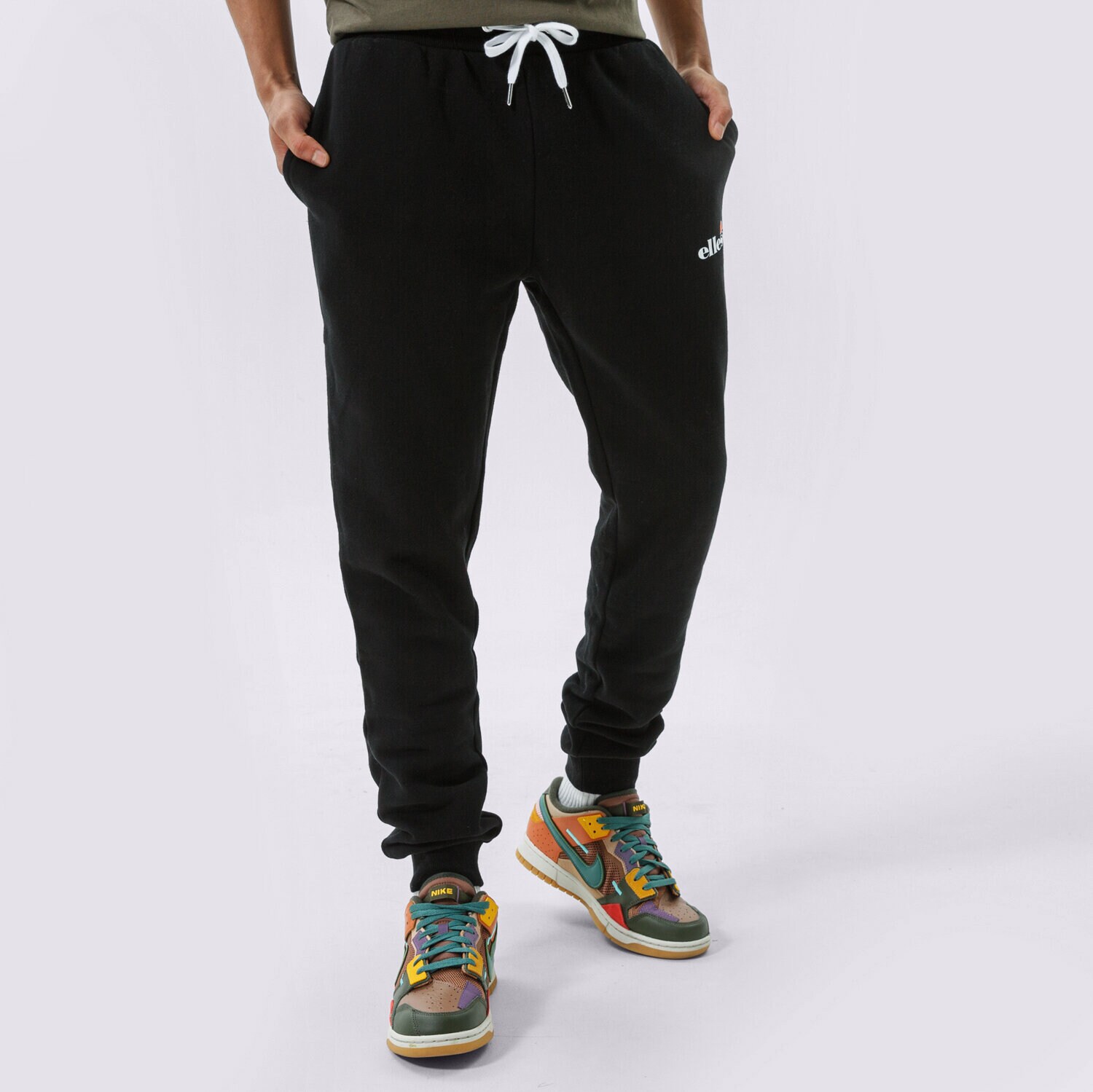 Herren Hosen ELLESSE HOSE GRANITE JOG PANT BLK SHK12643011 Schwarz