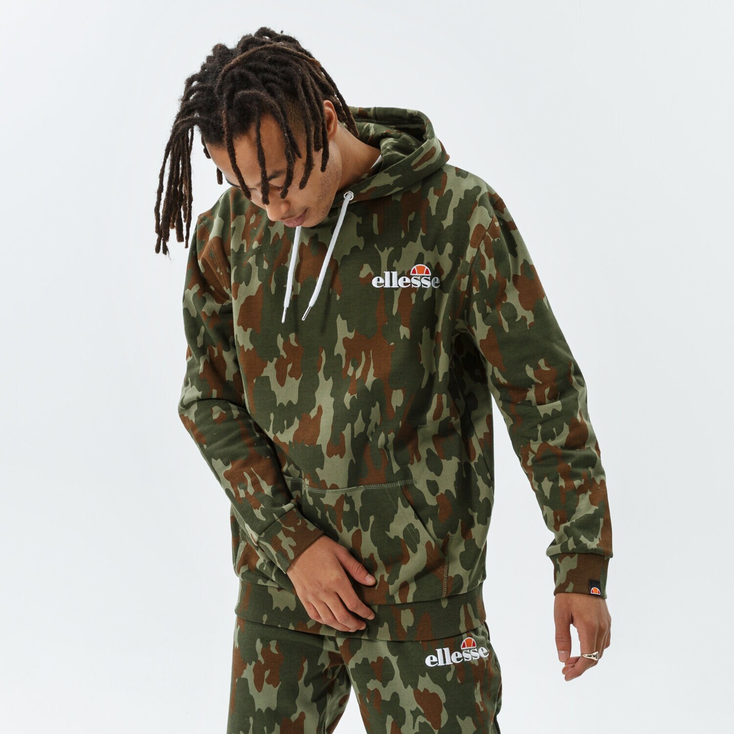 Herren ELLESSE HOODIE   PRIMERO CAMO OH HOODY KHA SHK12433506 Multicolor