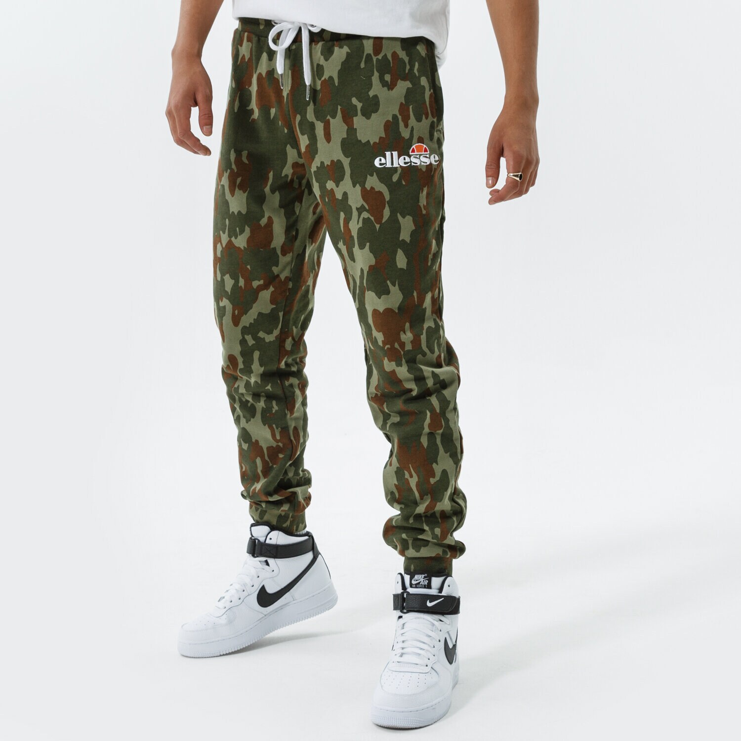Herren Hosen ELLESSE HOSE NIORO CAMO JOG PANT KHA SHK12436506 Orange
