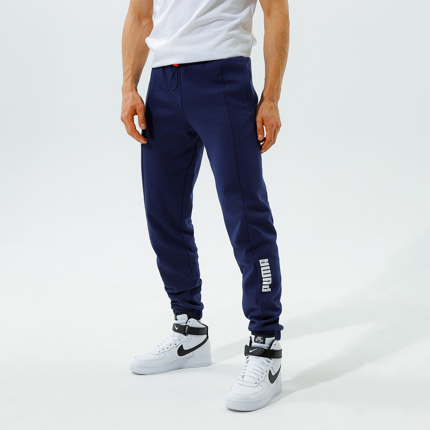 Herren Hosen PUMA HOSE RAD/CAL PANTS DK CL - PEACOAT 58939006 Dunkelblau