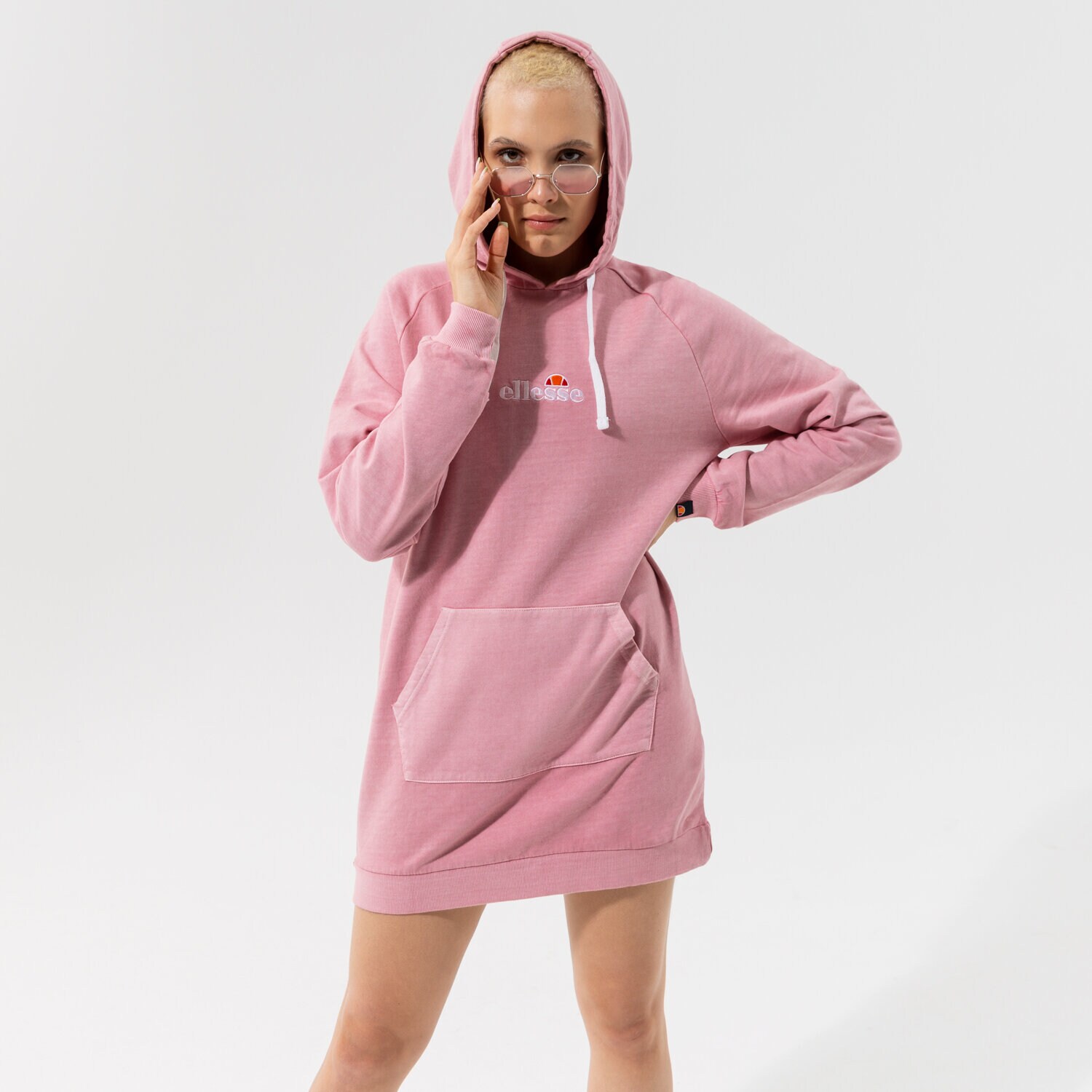 Damen ELLESSE HOODIE TRIPHALA TRAININGSANZUGS PINK SGK13152814 Rosa