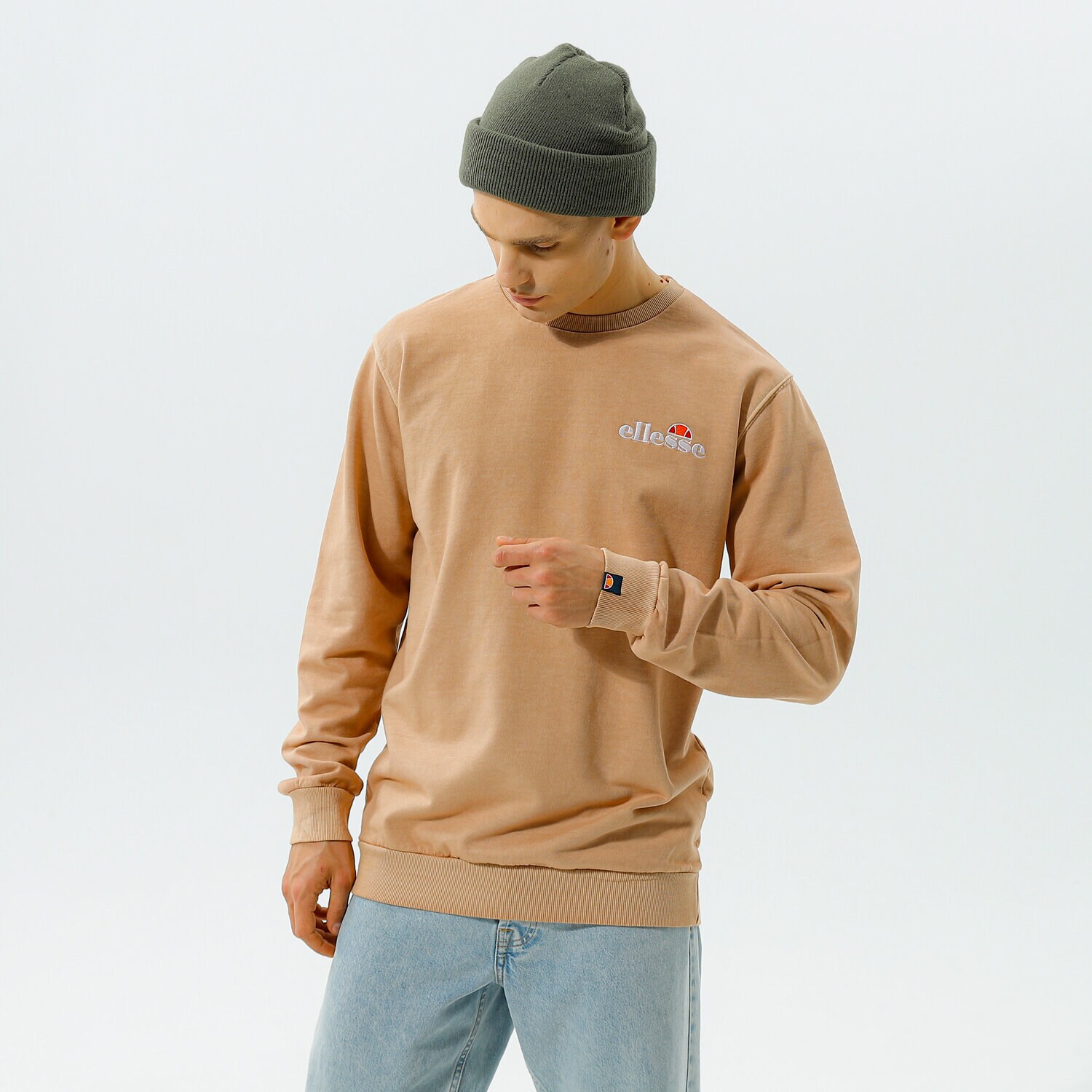 Herren ELLESSE SWEATSHIRT CALENDULA SWEATSHIRT BEIGE SHK13145214 Beige