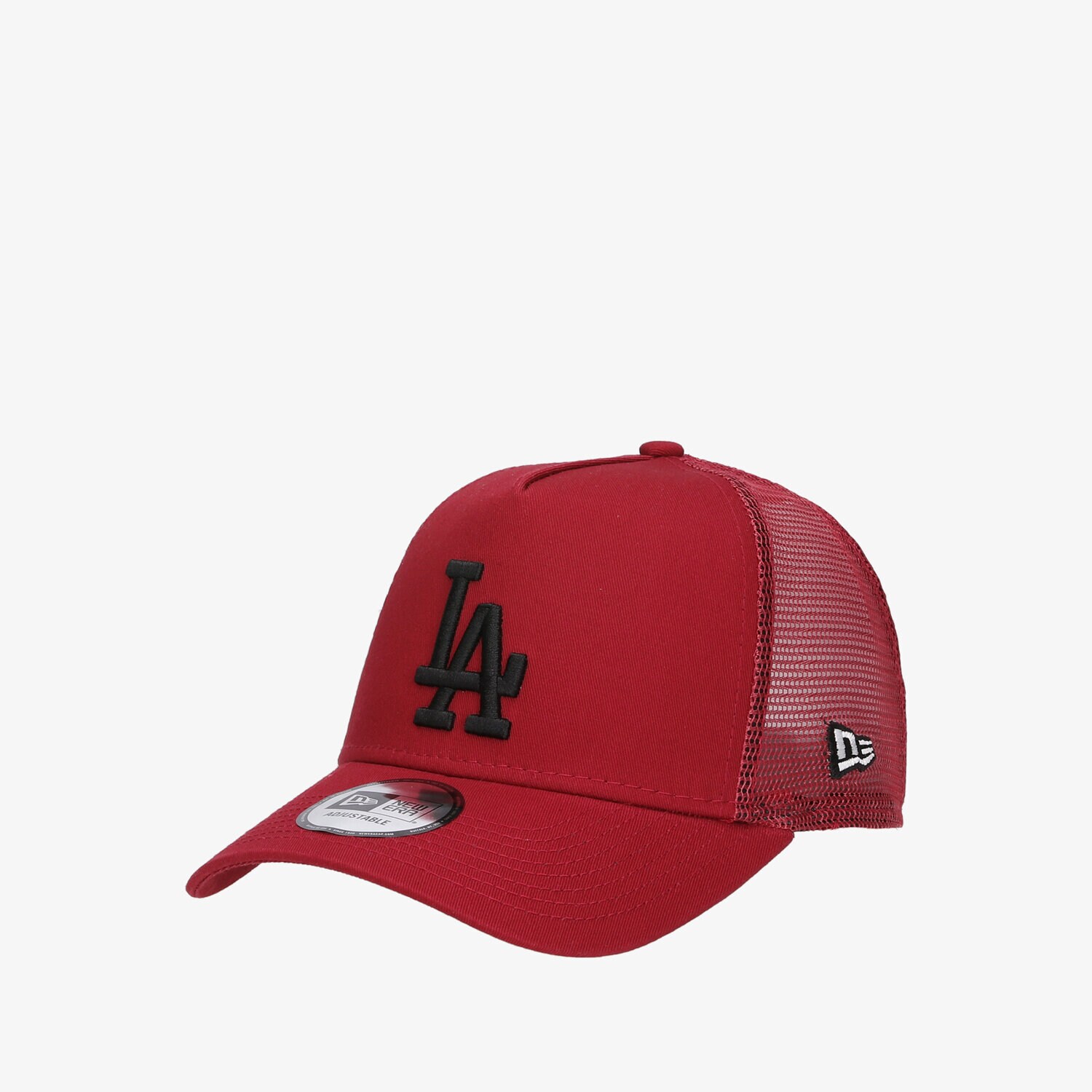 Herren Cap NEW ERA MÜTZE LEAGUE ESS TRUCKER LA DODGERS RED LOS ANGELES 60141802 Dunkelrot