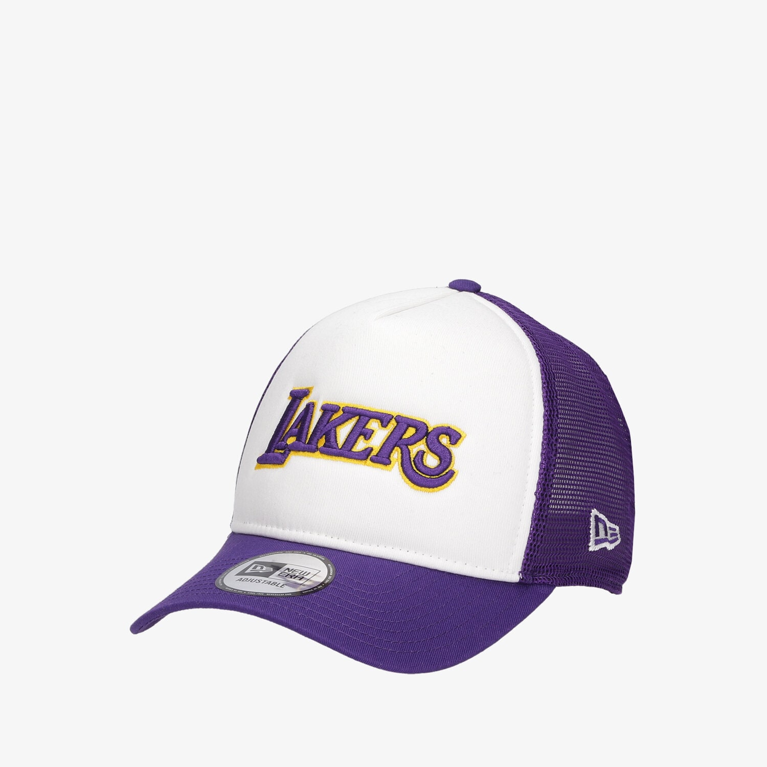 Herren Cap NEW ERA MÜTZE TEAM ARCH TRUCKER LAKERS LOS ANGELES LAKERS TR 60141674 Weiß