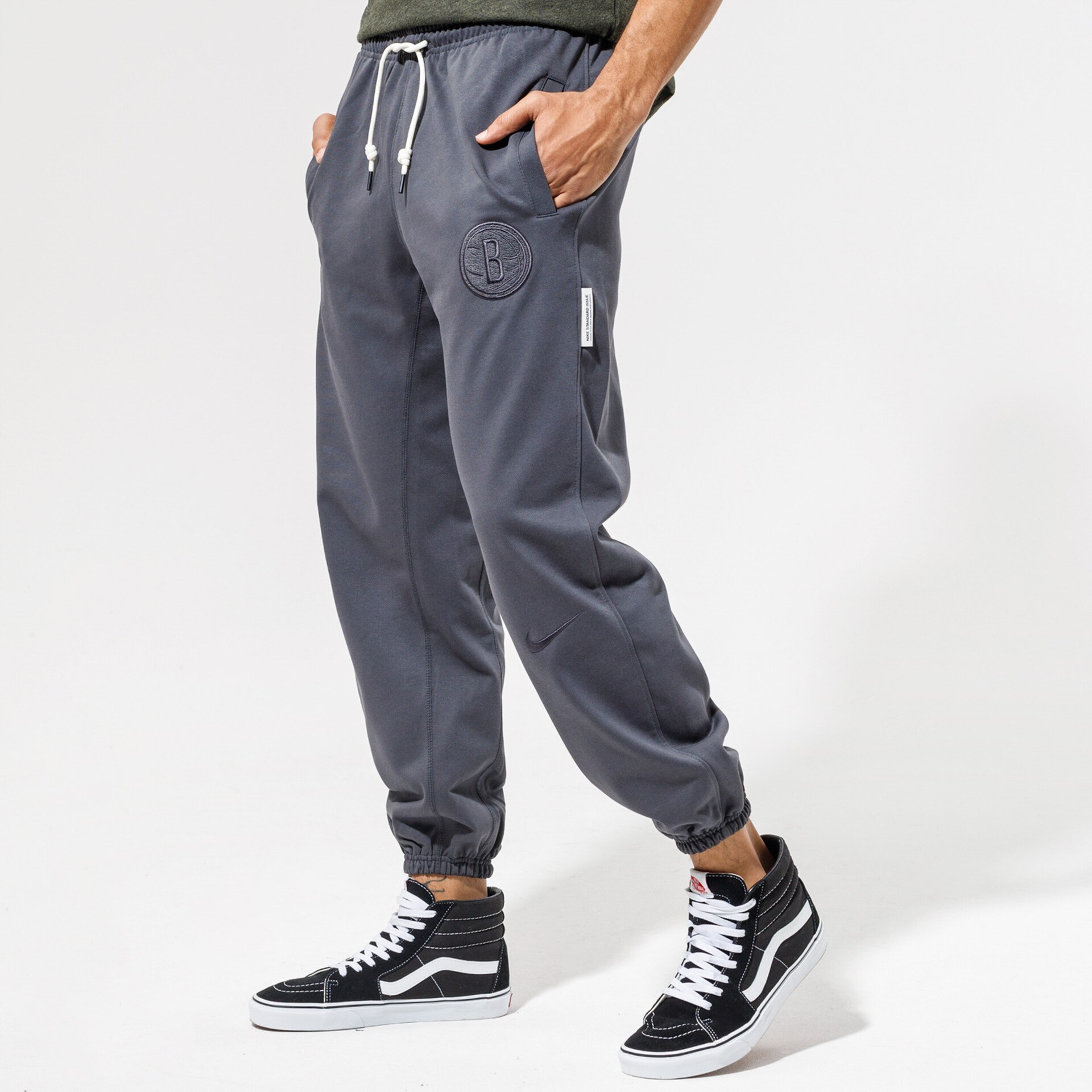 Herren Hosen NIKE HOSE BKN M NK DF STD ISSUE PANT NBA DB0939-060 Grau