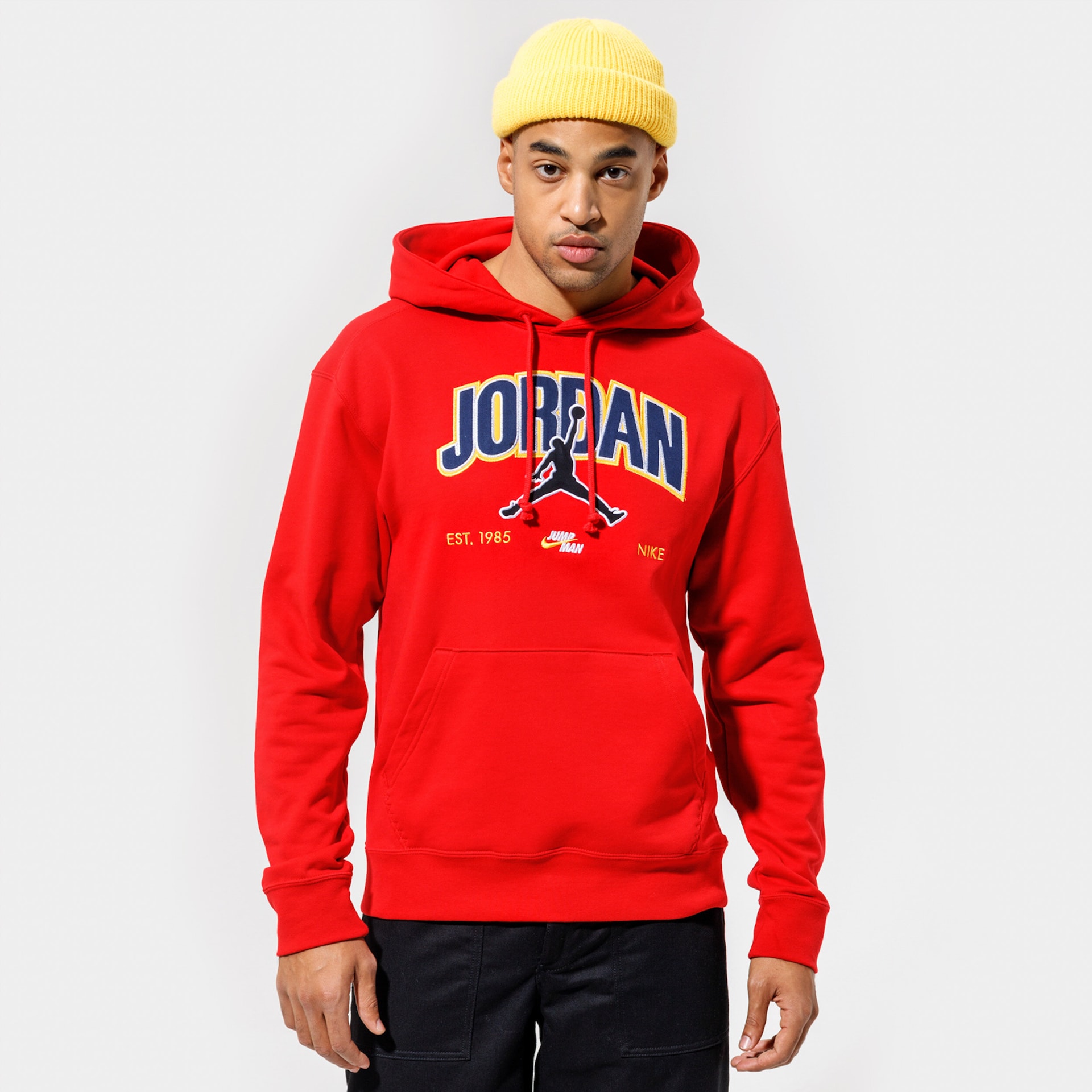 Herren JORDAN HOODIE M J JMPMN FLC PO DA7184-687 Rot