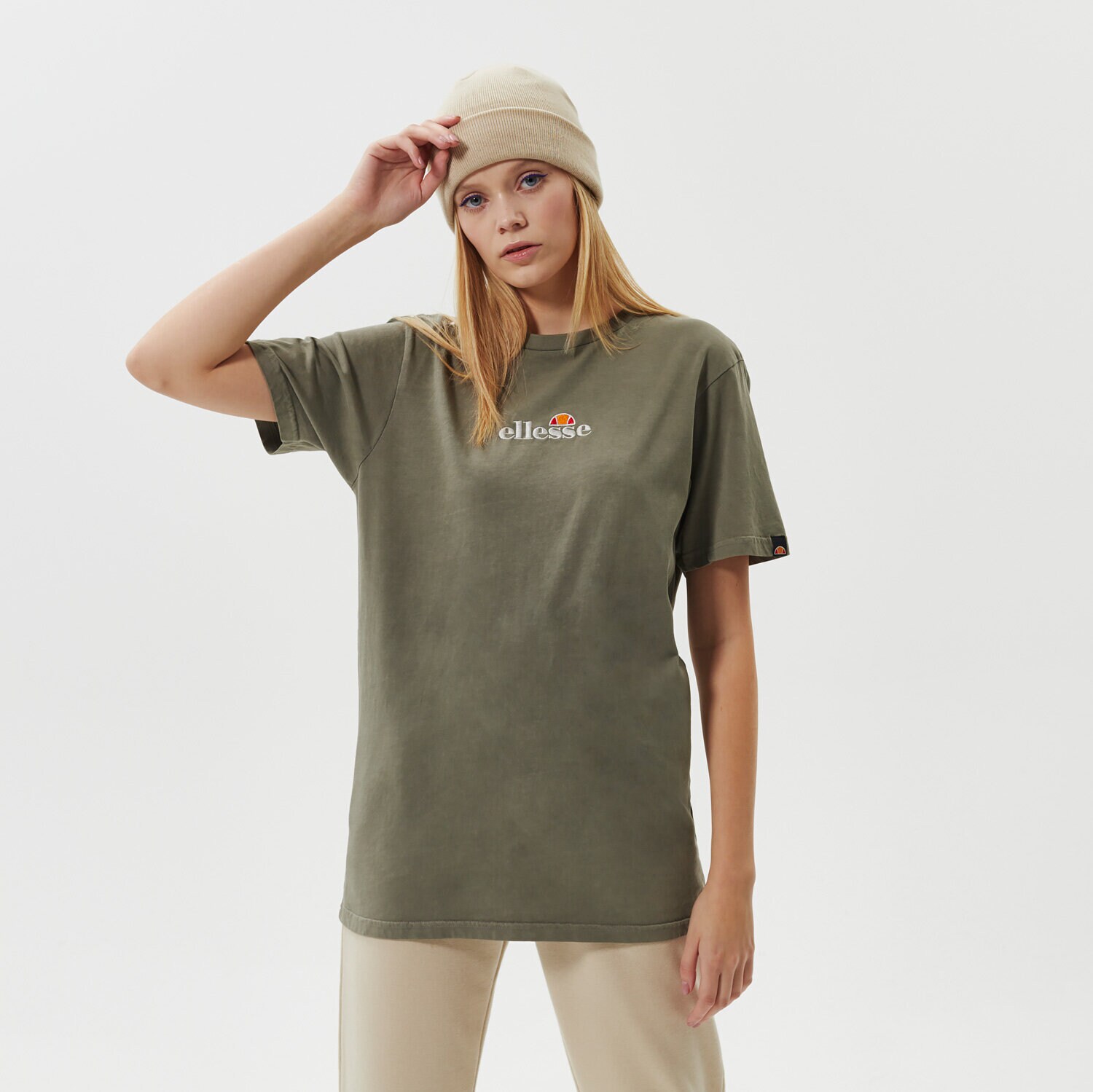 Damen T-Shirt ELLESSE T-SHIRT ANNATTO TEE KHA SGK13148506 Khaki