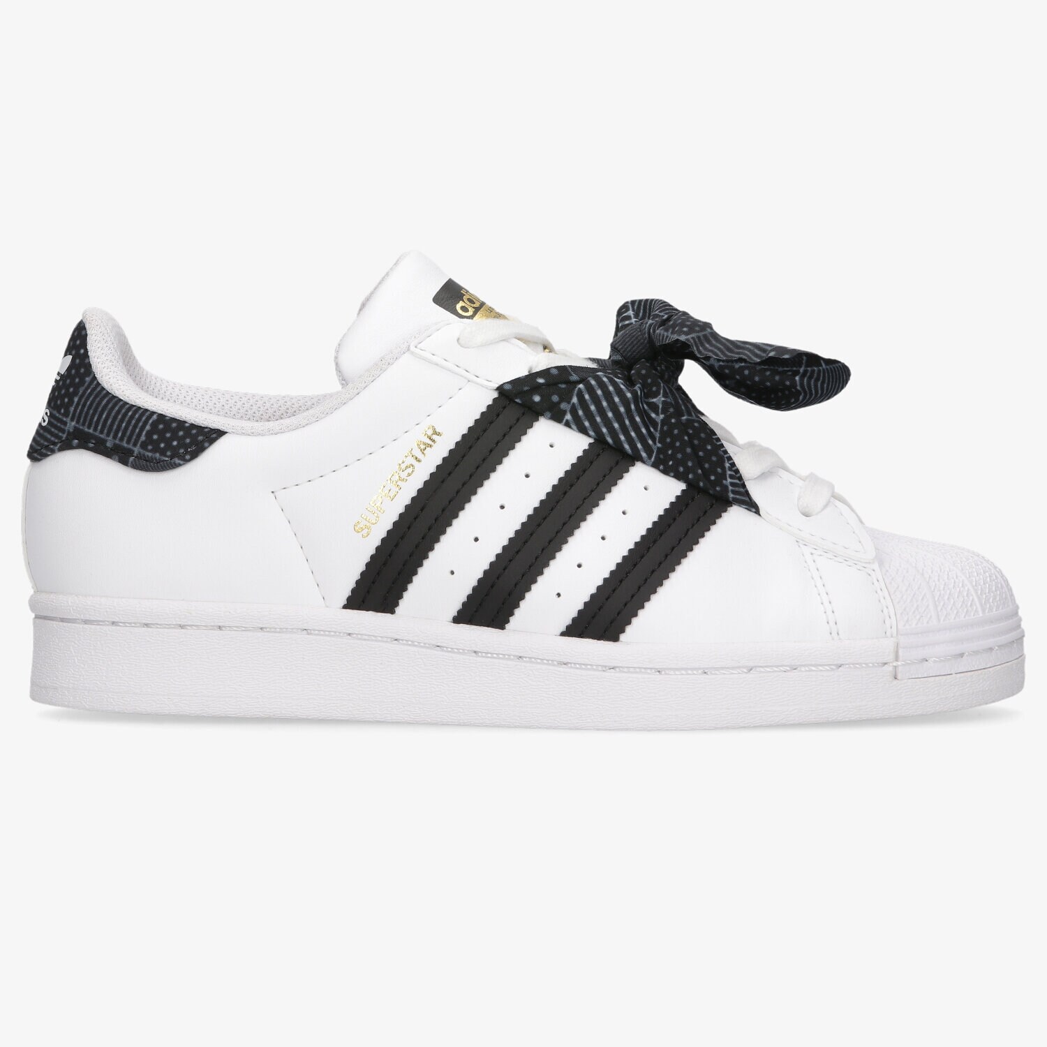 Kinder Sneaker ADIDAS SUPERSTARJ Q47378 Weiß