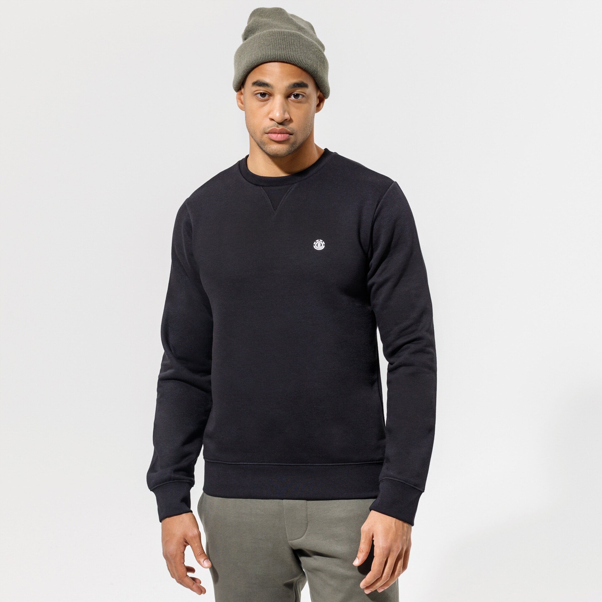 Herren ELEMENT SWEATSHIRT CORNELL CLASSIC CR W1CRB5-3732 Schwarz