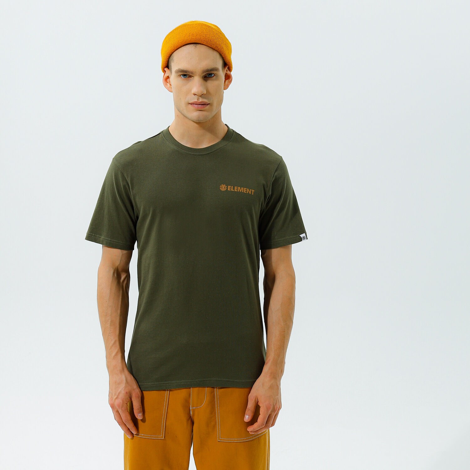 Herren T-Shirt ELEMENT T-SHIRT BLAZIN CHEST SS Z1SSI6531 Khaki