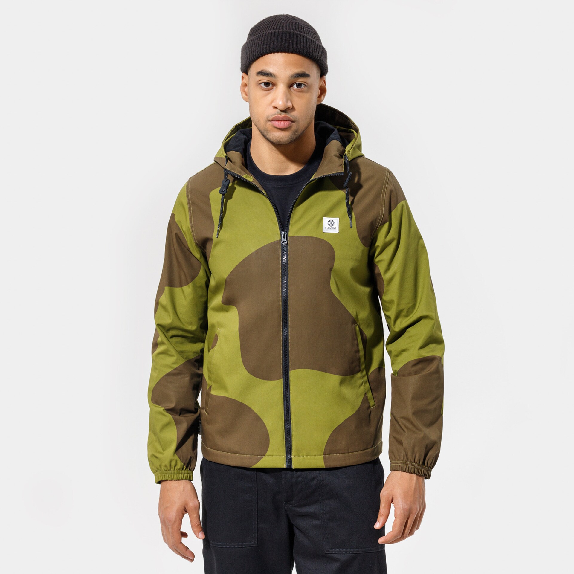 Herren Winterjacke ELEMENT JACKE ALDER U1JKC33217 Khaki