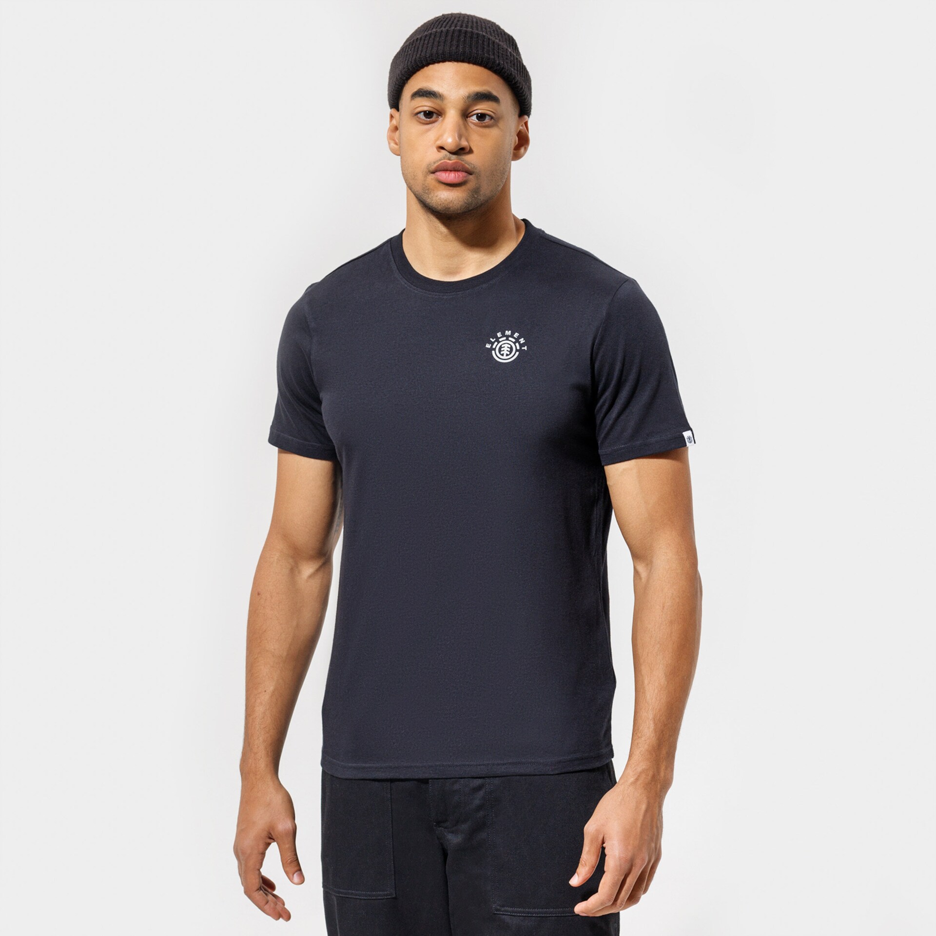 Herren T-Shirt ELEMENT T-SHIRT IVYHILL SS Z1SSP73732 Schwarz