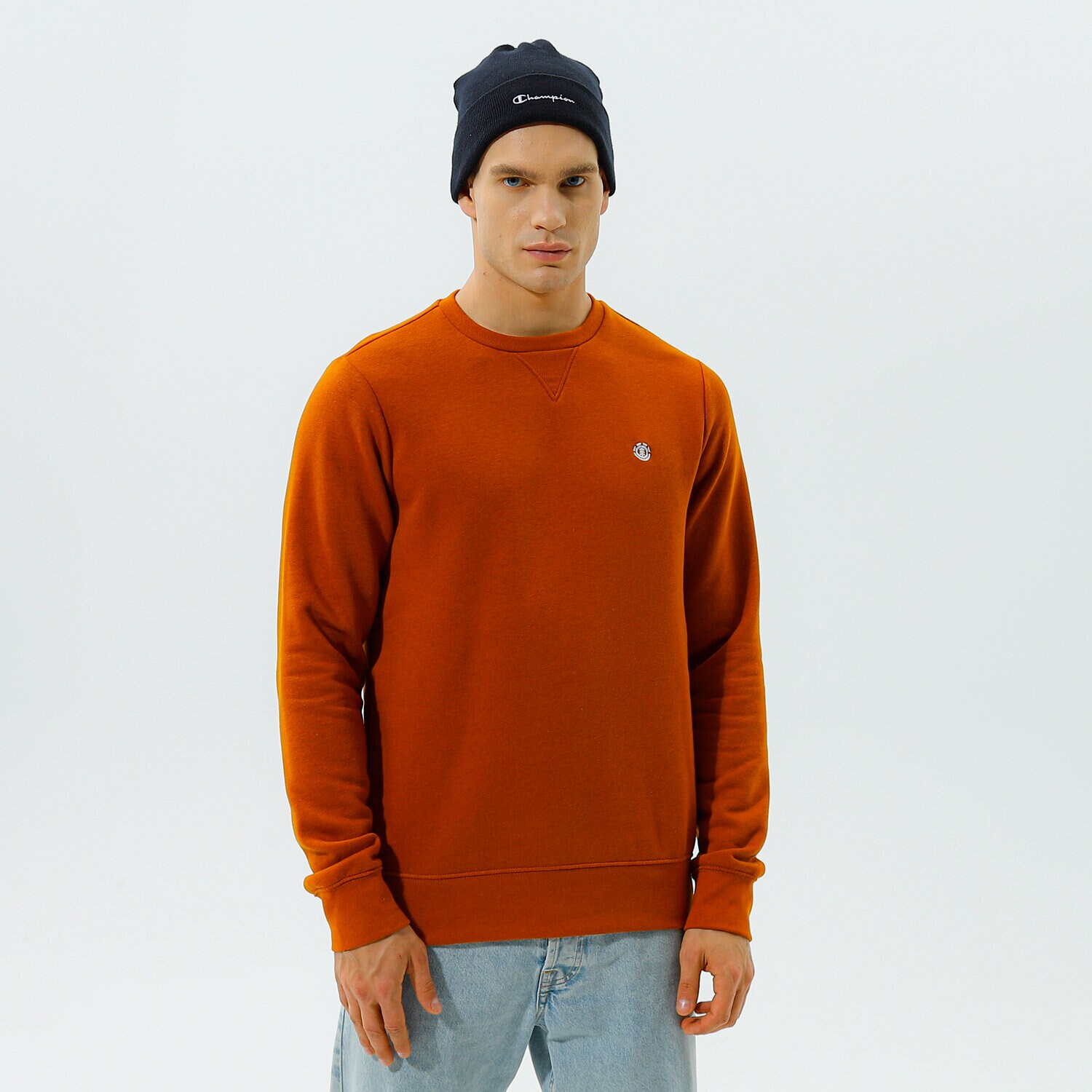 Herren ELEMENT SWEATSHIRT CORNELL CLASSIC CR W1CRB53700 Braun