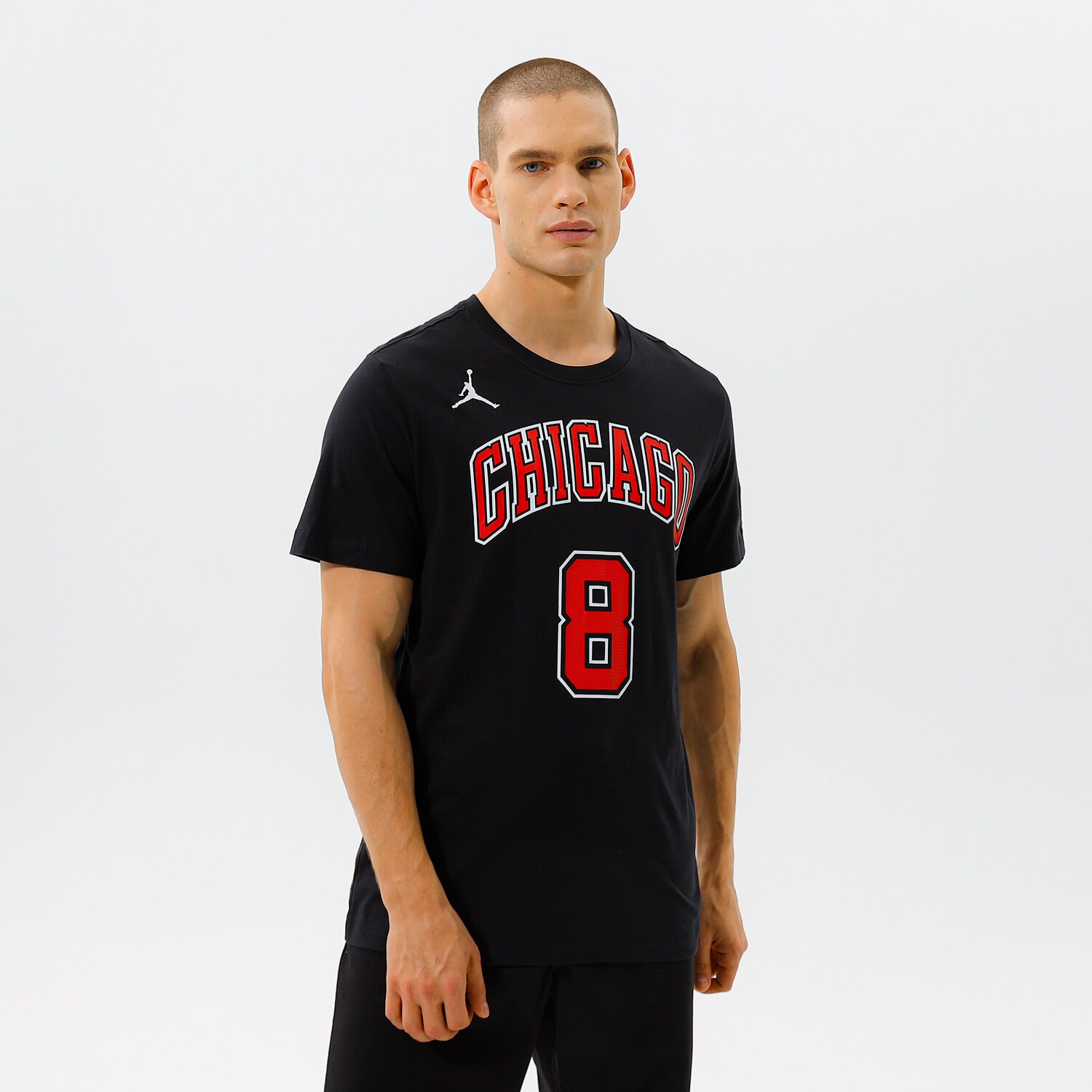 Herren T-Shirt NIKE T-SHIRT CHI M NK TEE ES STMT NN NBA CV9968-018 Grau