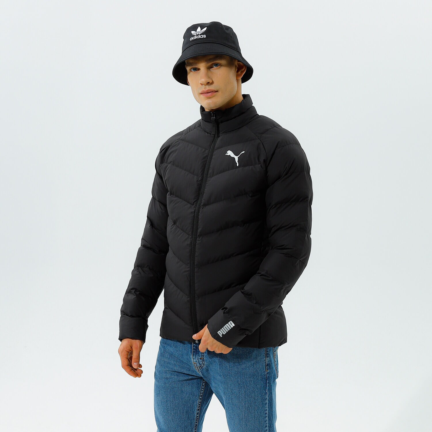 Herren Winterjacke PUMA JACKE WINTER WARMCELL LIGHTWEIGHT JACKET - PUMA BLACK 58769901 Schwarz