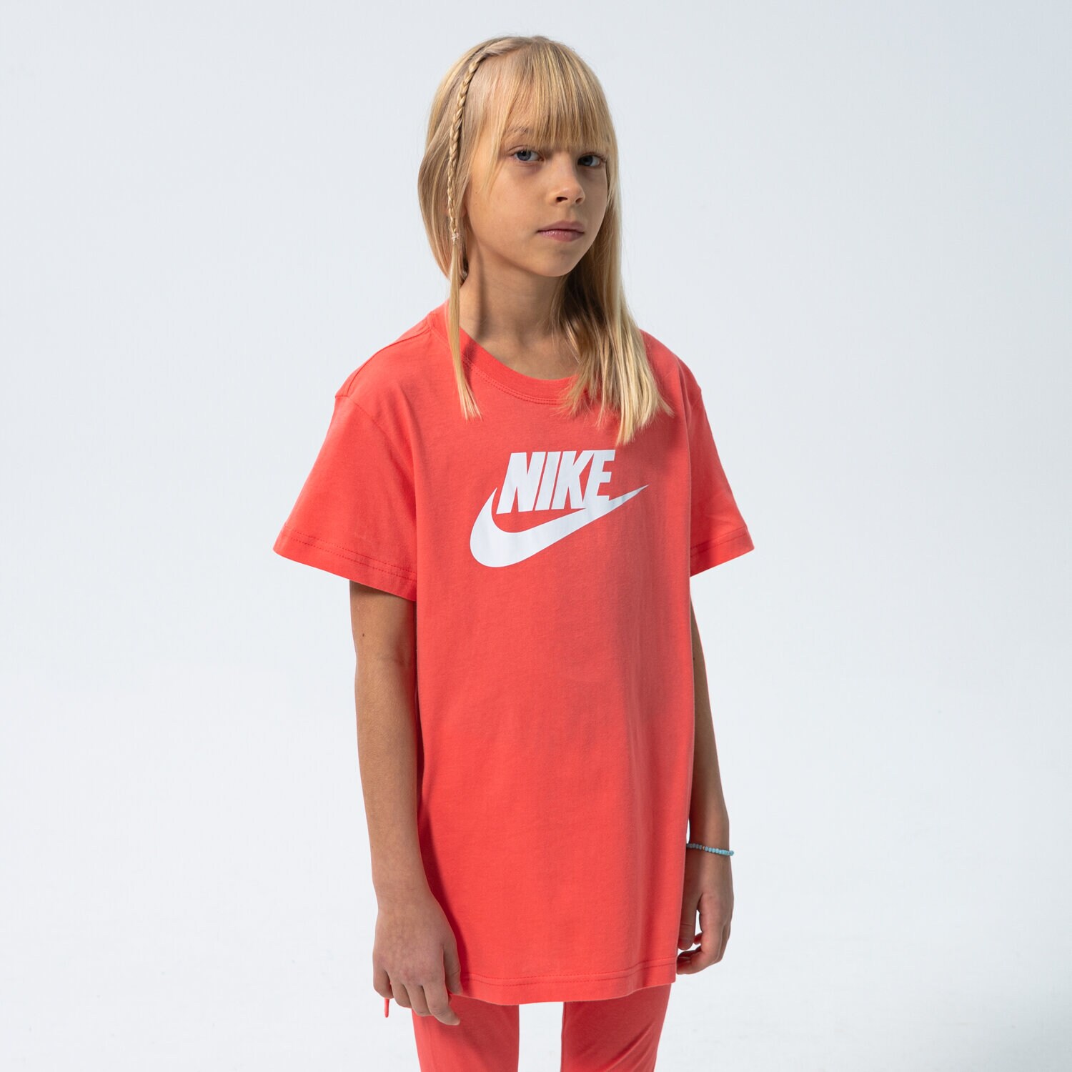 Kinder T-Shirt NIKE T-SHIRT SPORTSWEAR GIRL AR5088-814 Rosa