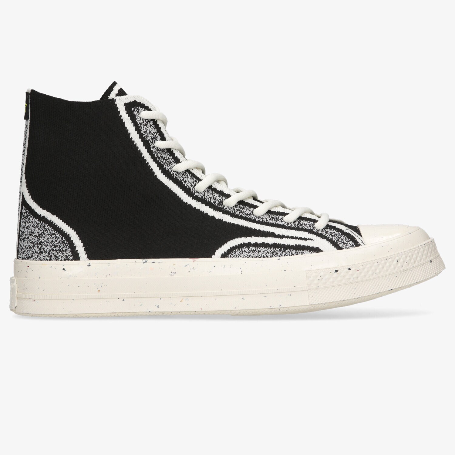 Herren Sneaker CONVERSE CHUCK 70 (KNIT UPPER-COLD CEMENT) 171486C Schwarz