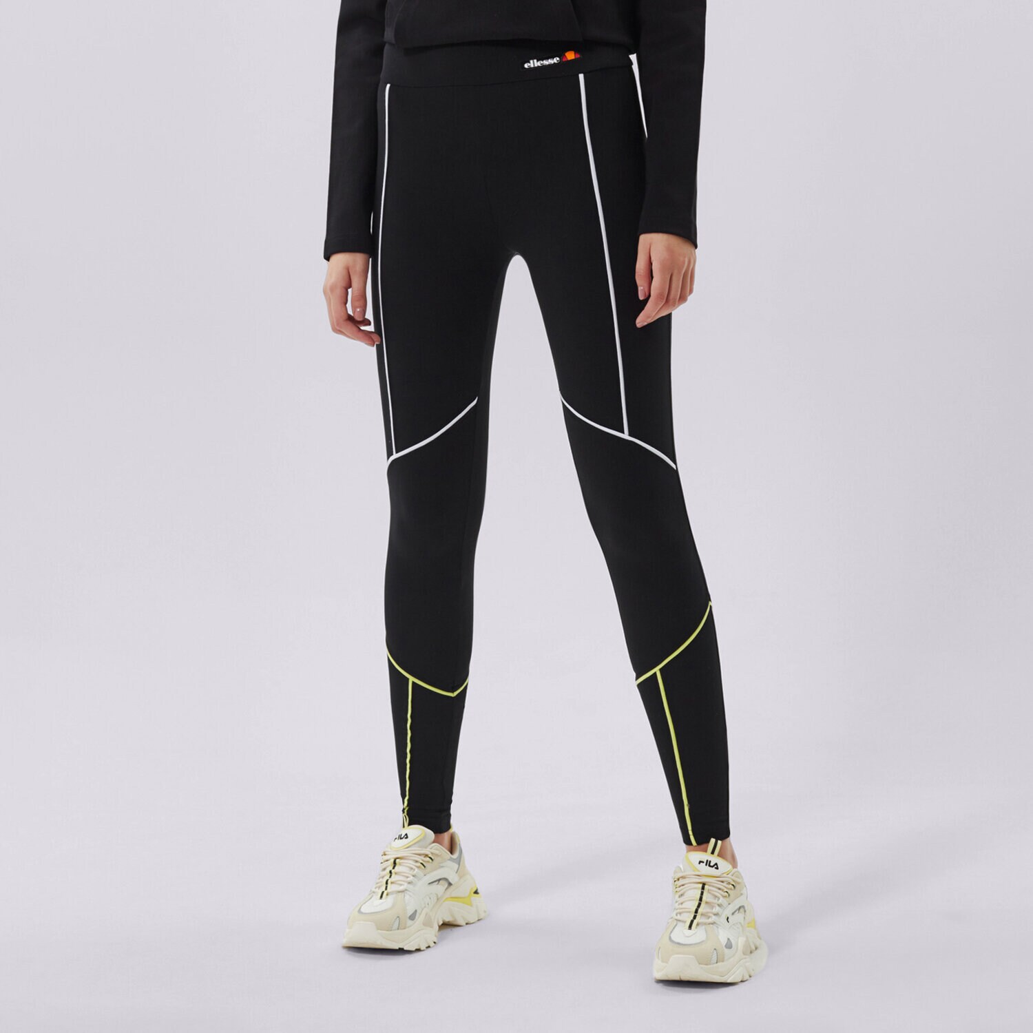 Damen Hosen ELLESSE HOSE LENORA LEGGING BLK SGI11103011 Schwarz