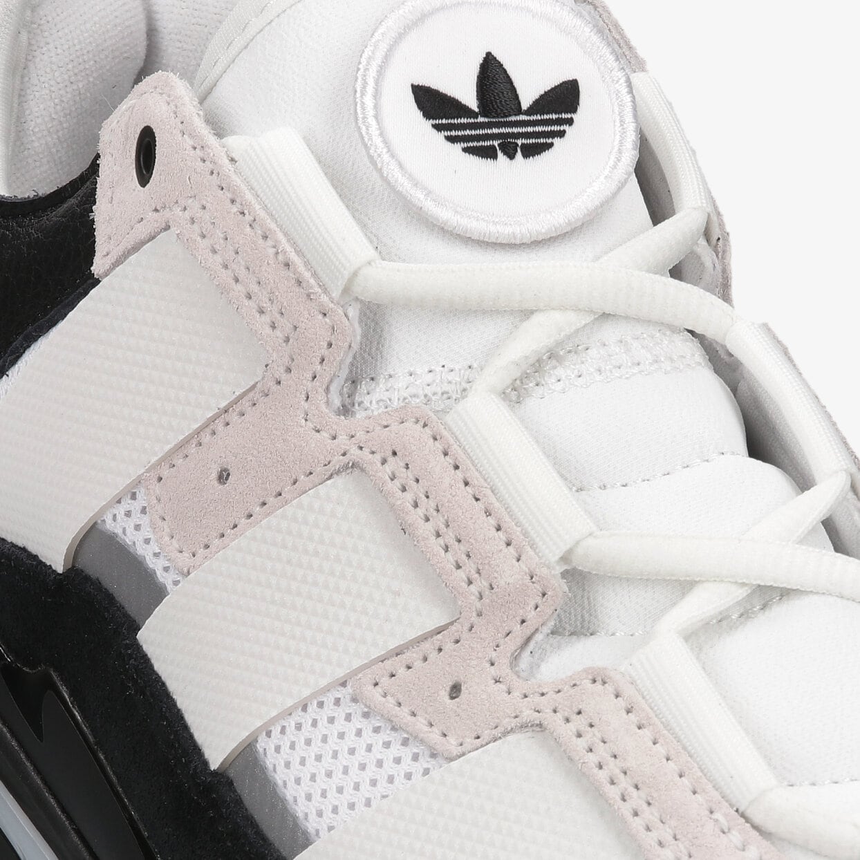 adidas originals niteball white black silver h67366 basketball shoes sneakers