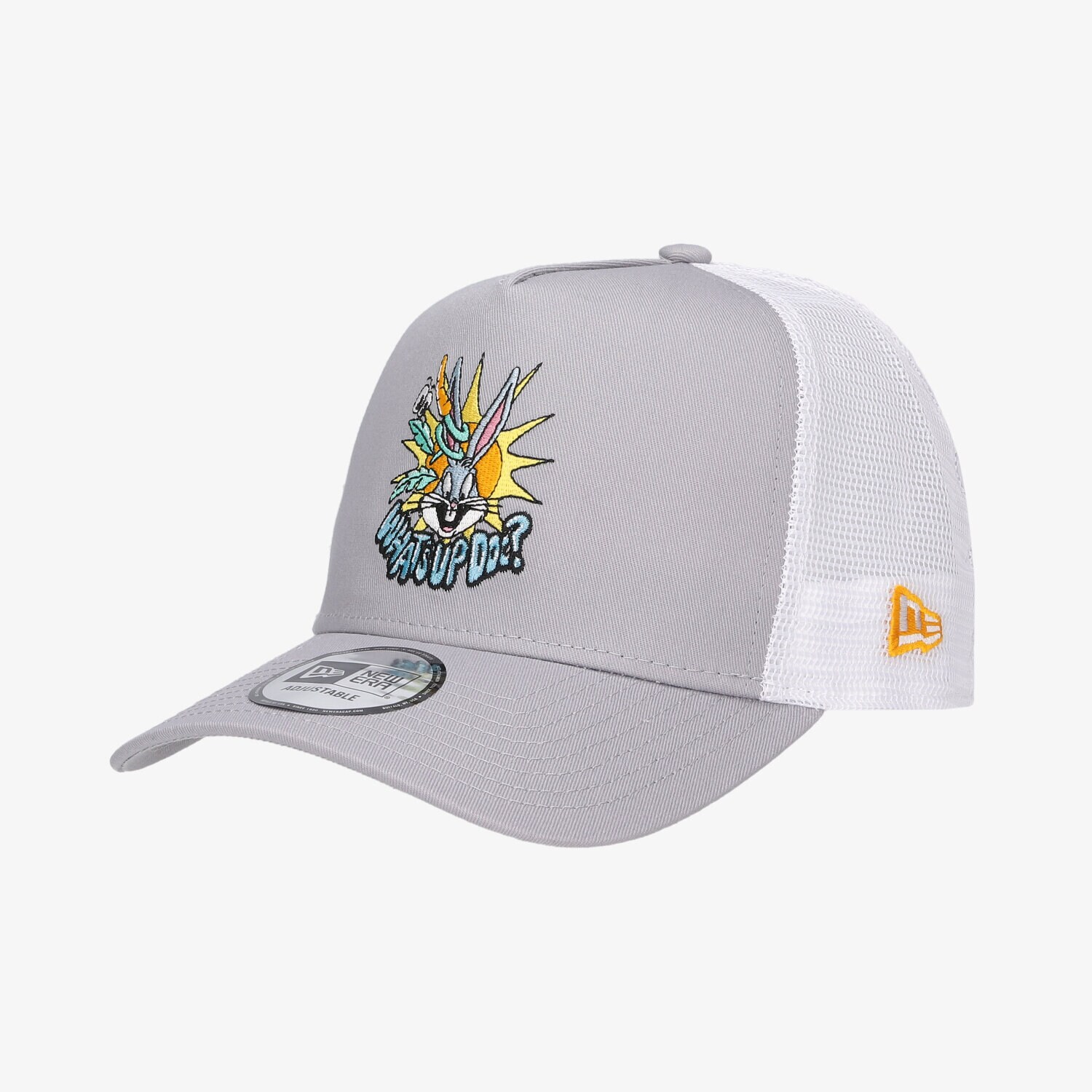 Herren Cap NEW ERA MÜTZE CHARACTER TRUCKER BUGS BUNNY BUGS BUNNY GRA 60141575 Grau