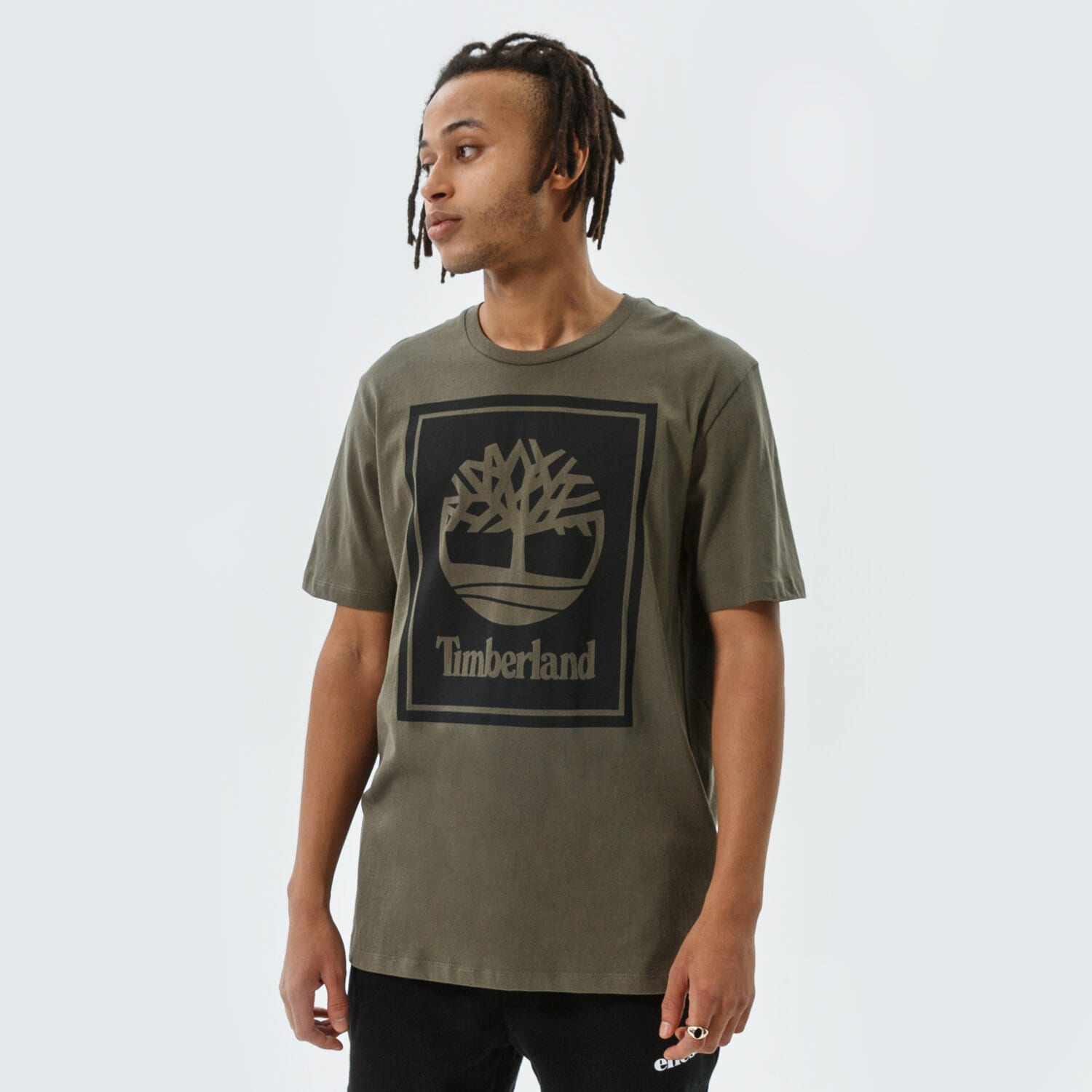 Herren T-Shirt TIMBERLAND T-SHIRT YC SS STACK LOGO TEE STACK LOGO TEE TB0A2AJ1Z281 Khaki