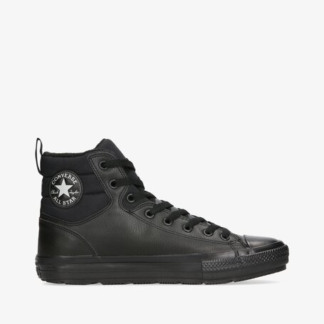 All black leather converse sale 2025