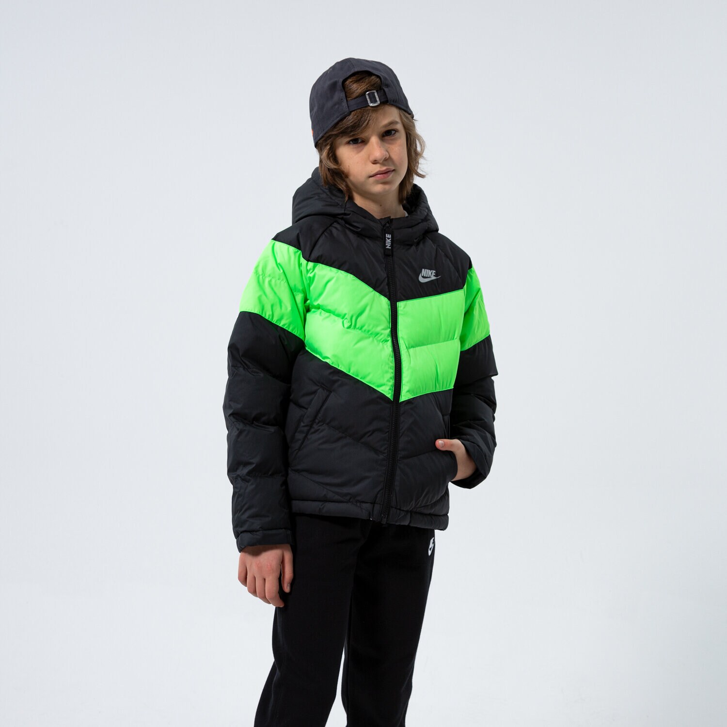 Kinder Übergangsjacke NIKE JACKE WINTER SPORTSWEAR U CU9157-016 Schwarz
