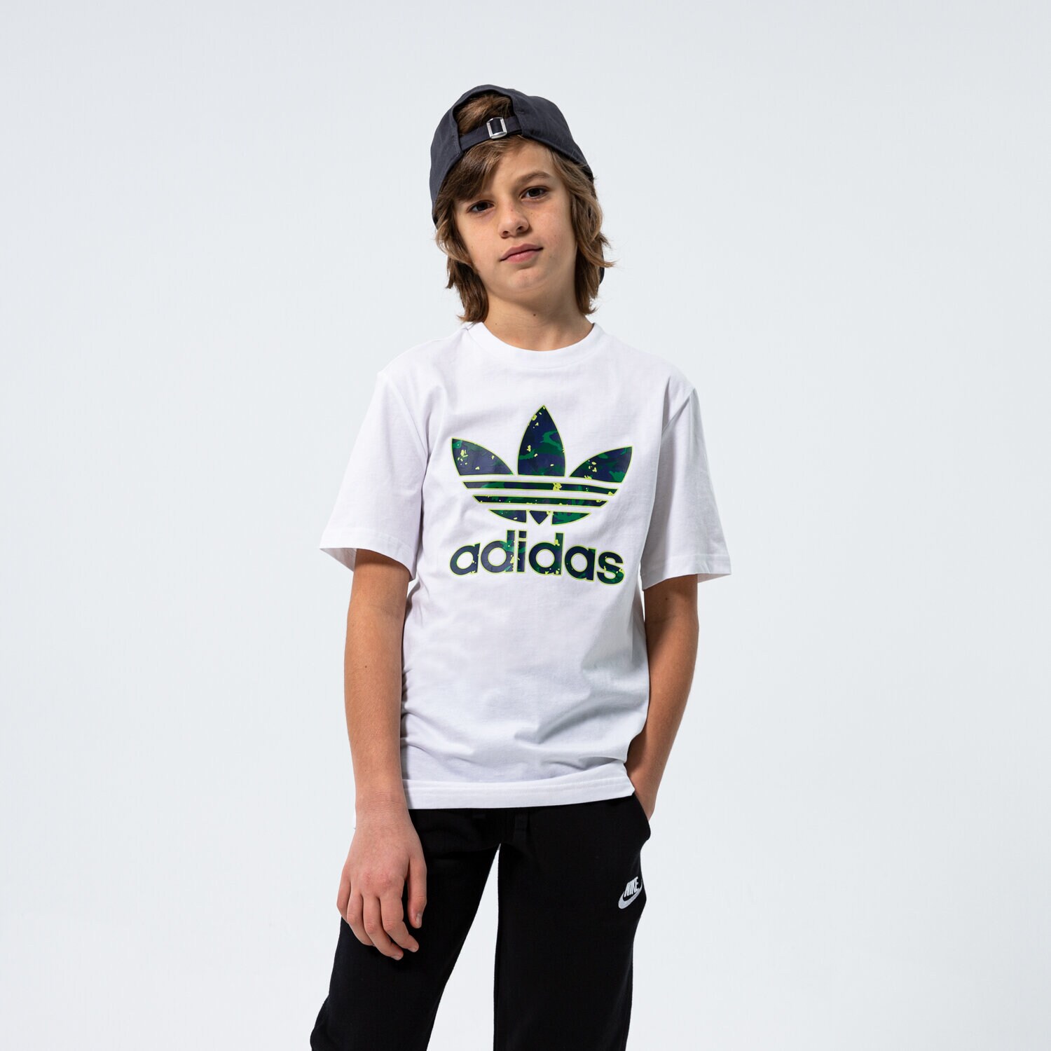 Kinder T-Shirt ADIDAS T-SHIRT TEE BOY H20307 Weiß