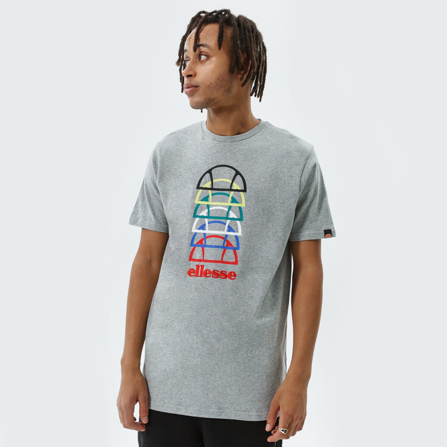 Herren T-Shirt ELLESSE T-SHIRT MAGARIO TEE GREY MRL SHI11404112 Grau