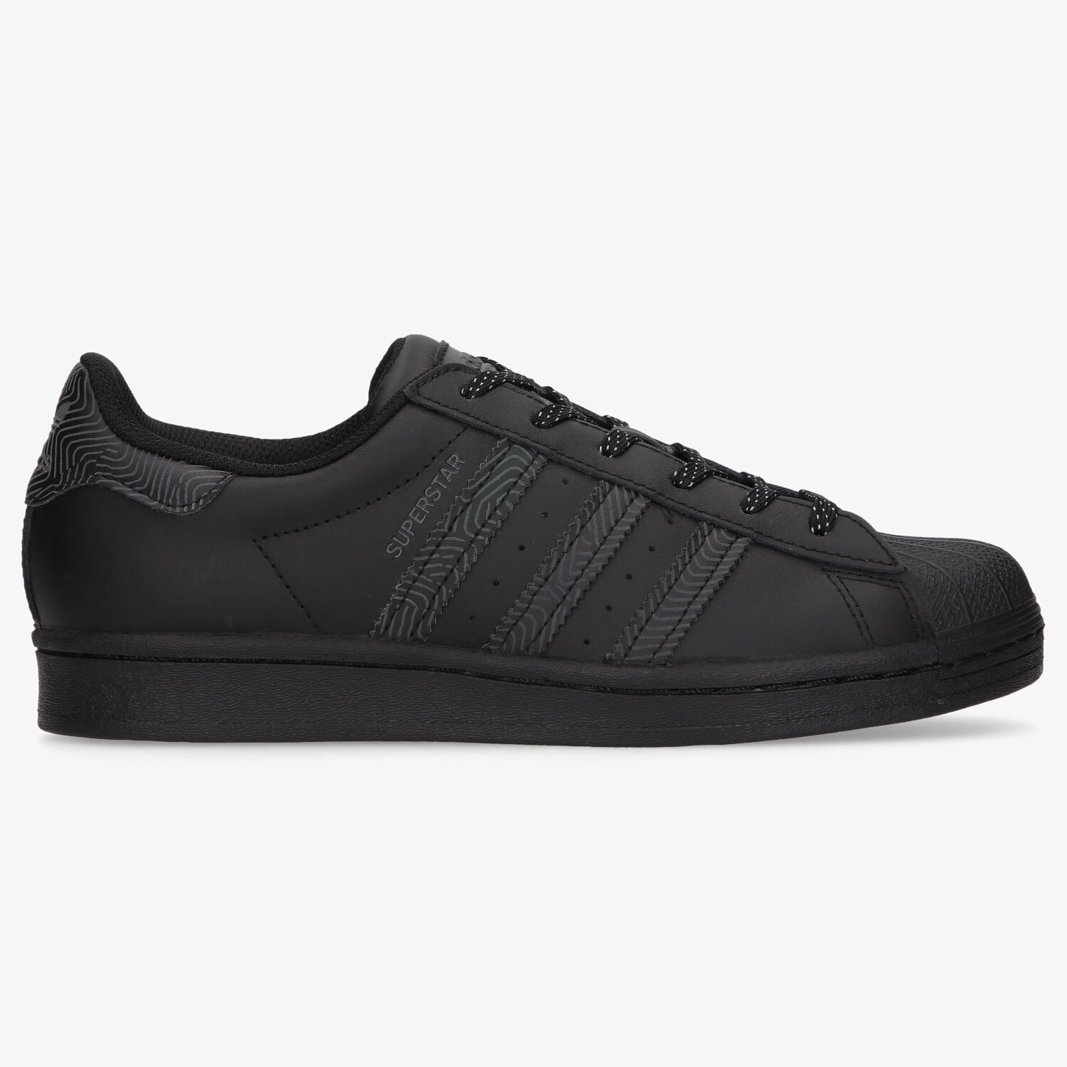 Damen Sneaker ADIDAS SUPERSTAR  H00200 Schwarz
