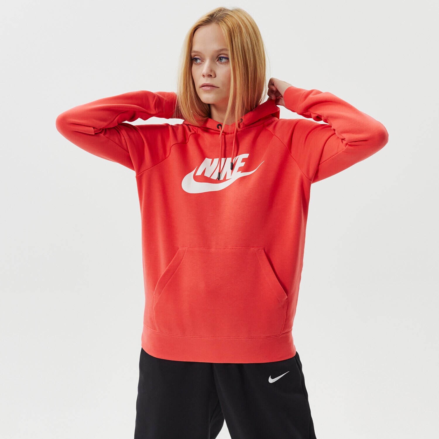Damen NIKE HOODIE SPORTSWEAR ESSENTIAL BV4126-814 koralle