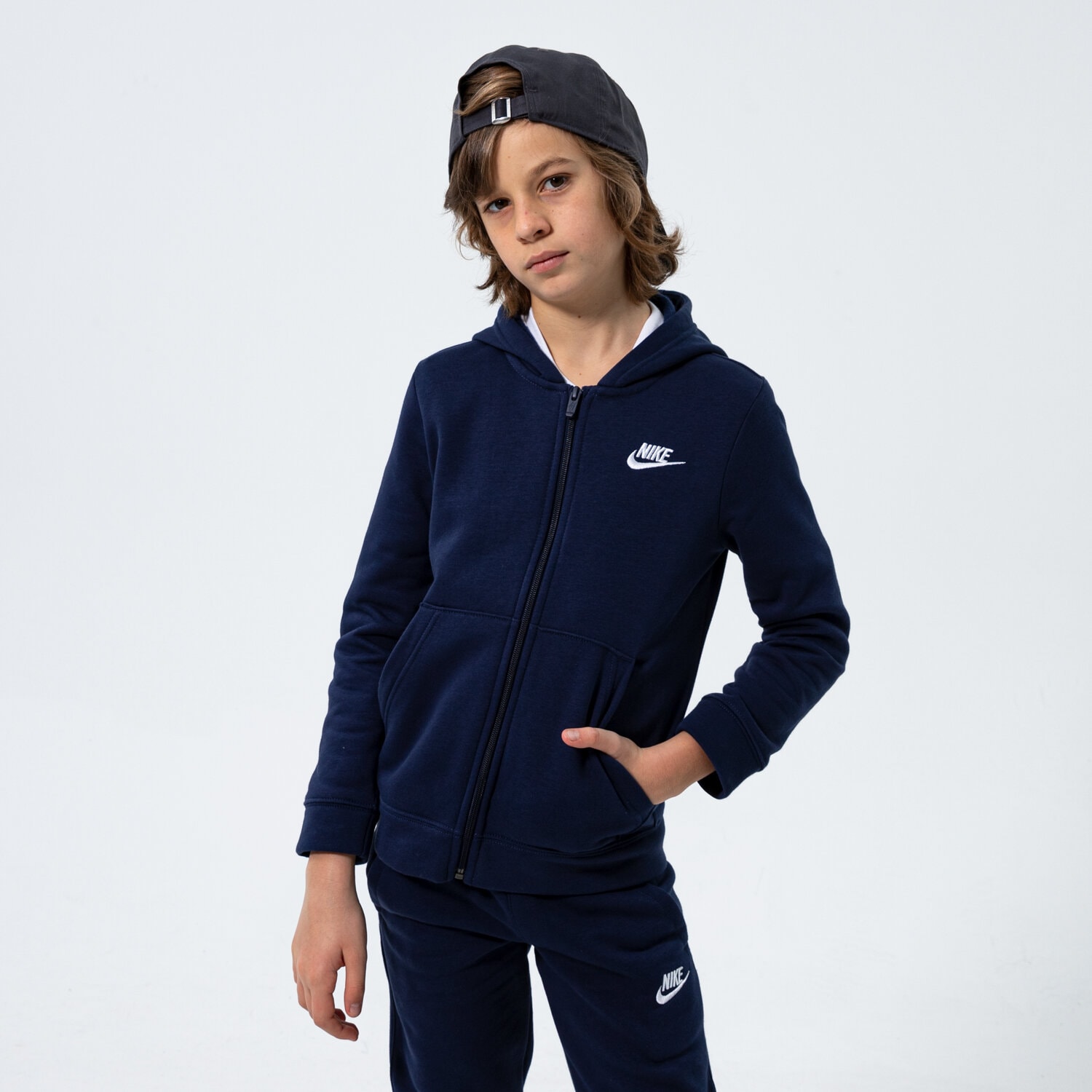 Kinder T-Shirt NIKE SET SPORTSWEAR BOY BV3634-410 Dunkelblau
