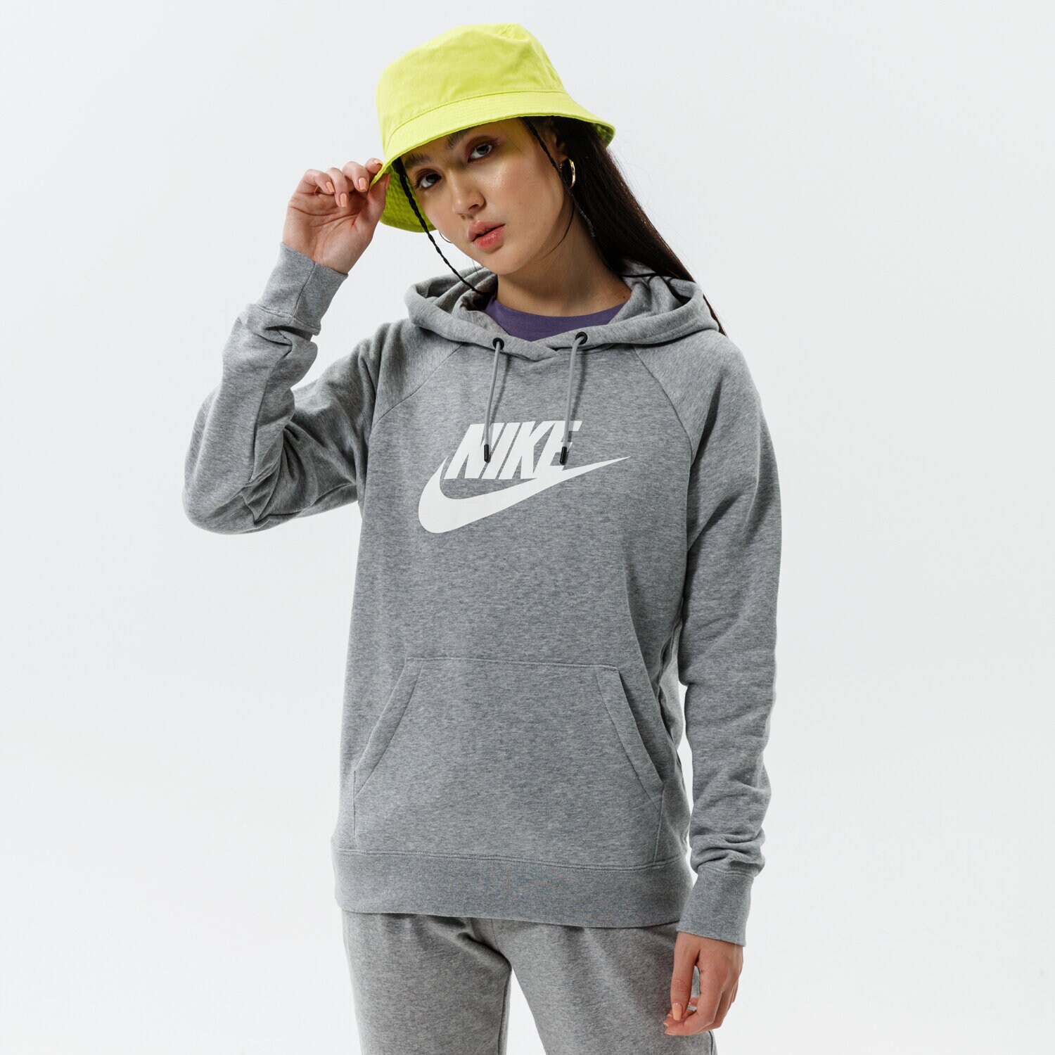 Damen NIKE HOODIE SPORTSWEAR ESSENTIAL BV4126-063 Grau