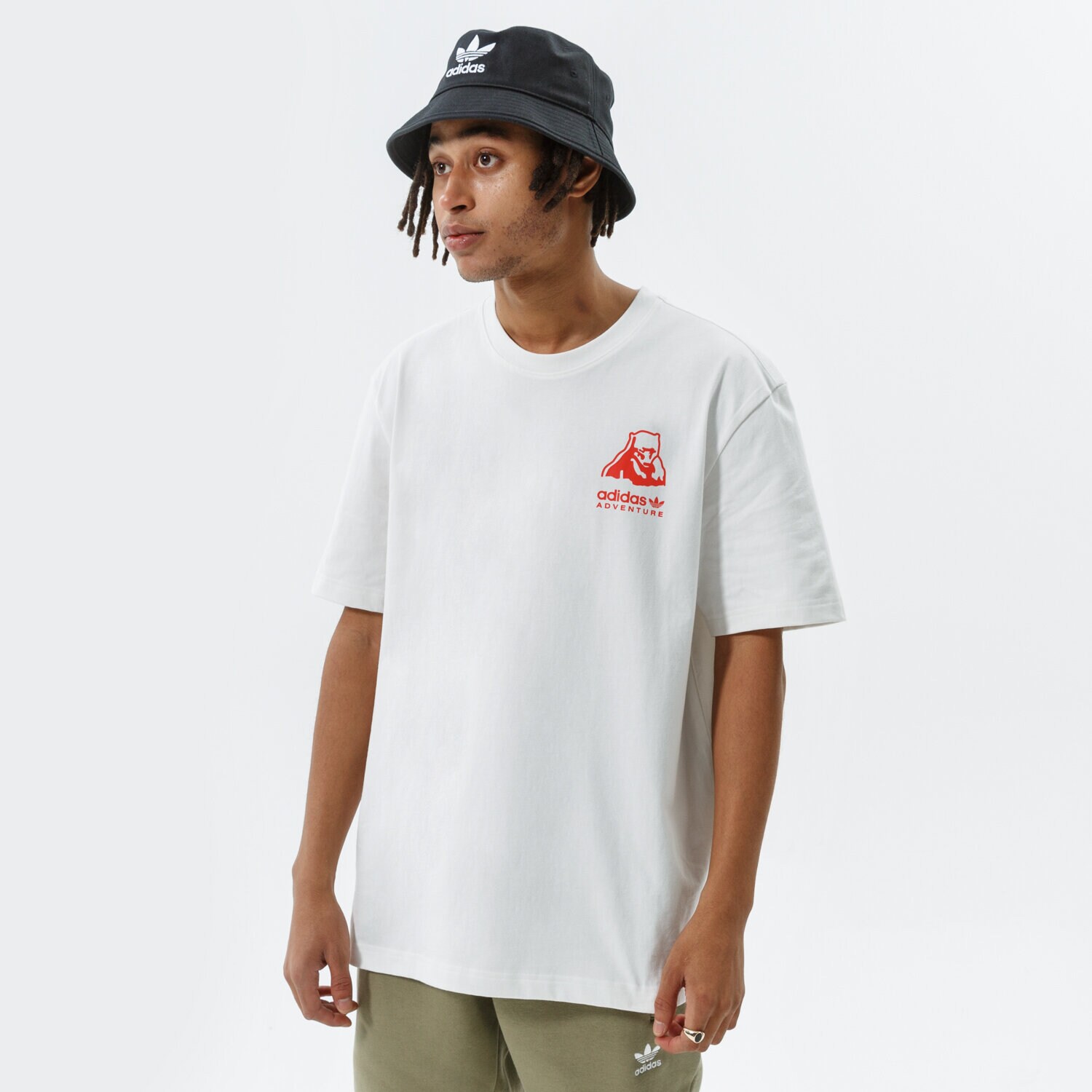 Herren T-Shirt ADIDAS T-SHIRT PBEAR TEE H09082 Weiß