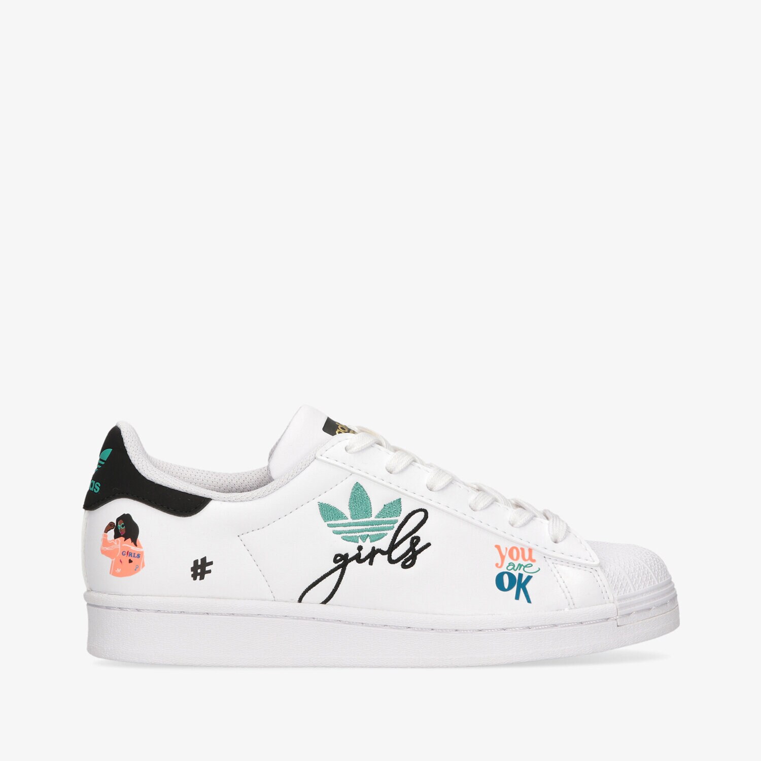 Kinder Sneaker ADIDAS SUPERSTAR PURE J H03995 Weiß
