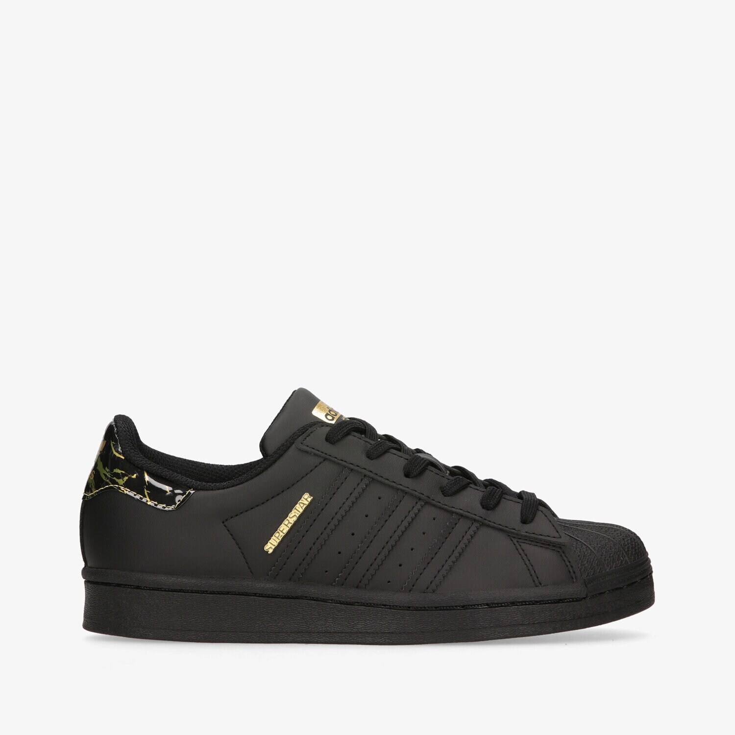 Kinder Sneaker ADIDAS SUPERSTARJ H03992 Schwarz