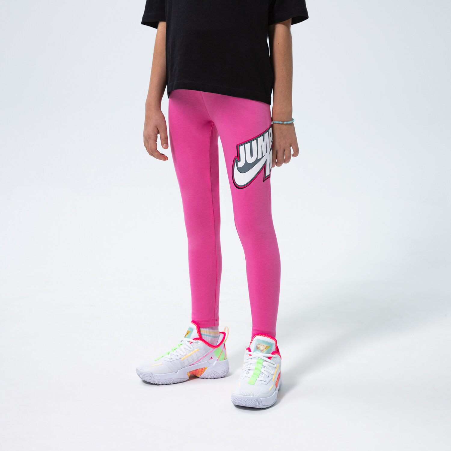 Kinder Hosen JORDAN LEGGINGS JDG JUMPMAN X JORDAN LEGGING GIRL 45B064AA7 Rosa