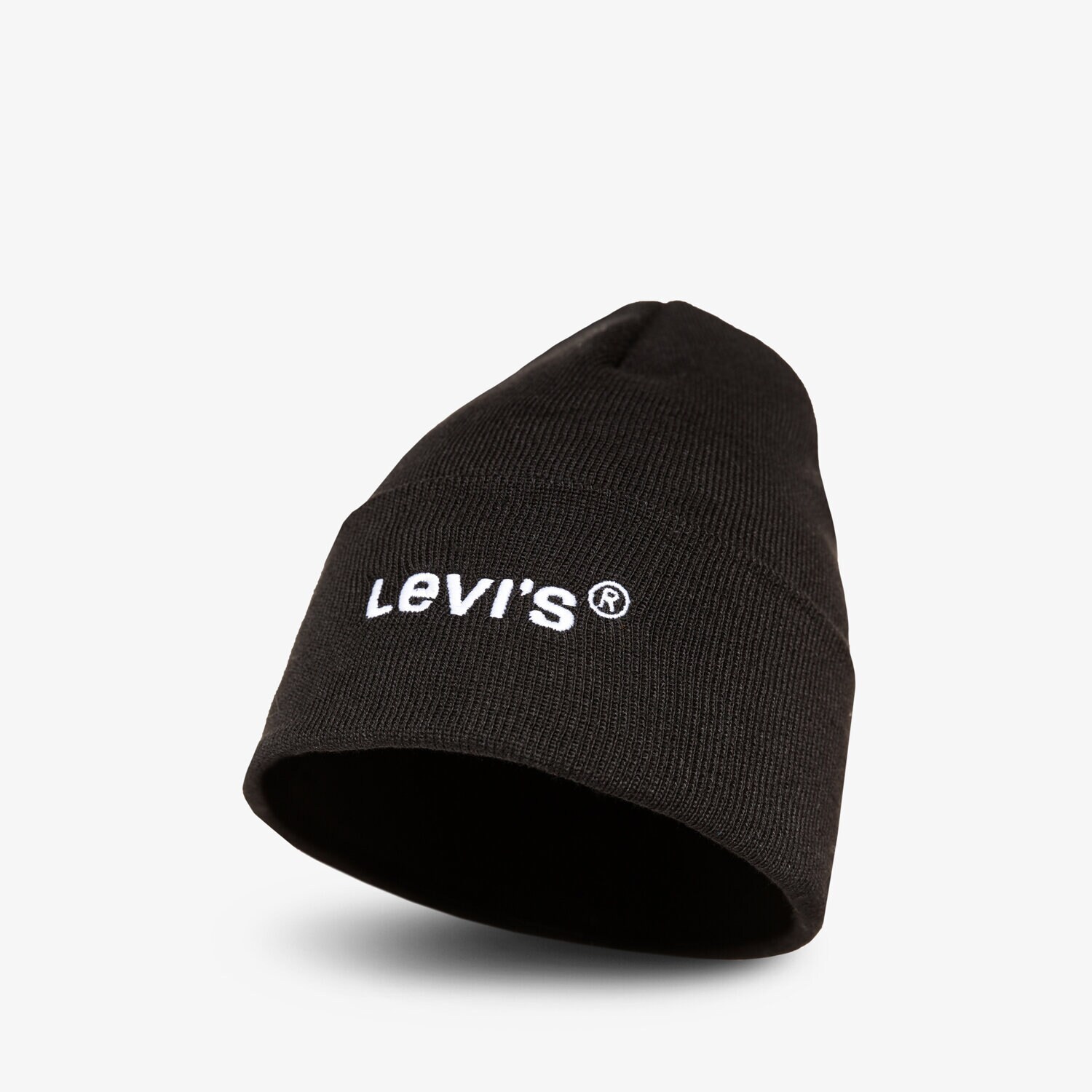Kinder Mütze LEVI'S MÜTZE WINTER WORDMARK BEANIE D55480006 Schwarz