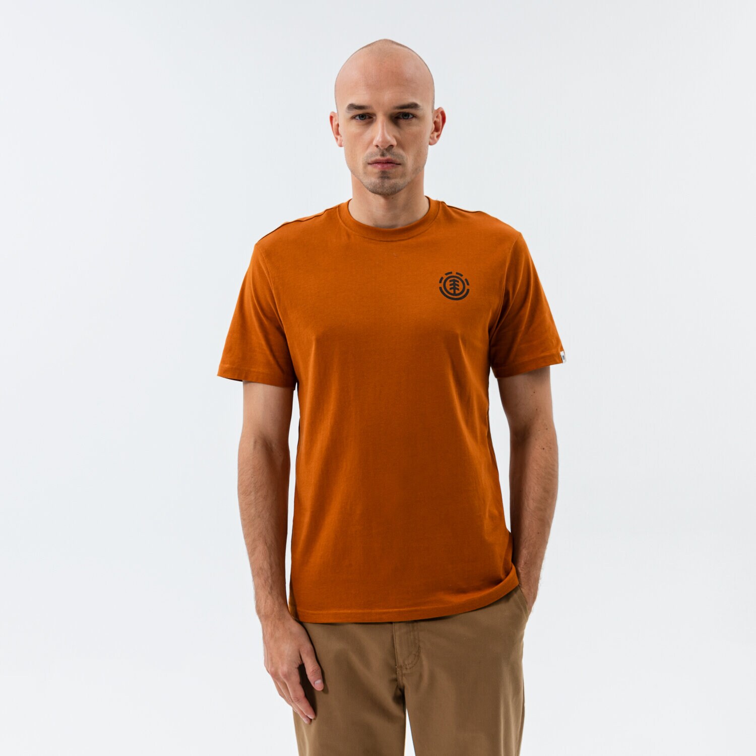 Herren T-Shirt ELEMENT T-SHIRT GOLETTA SS Z1SSP83700 Braun