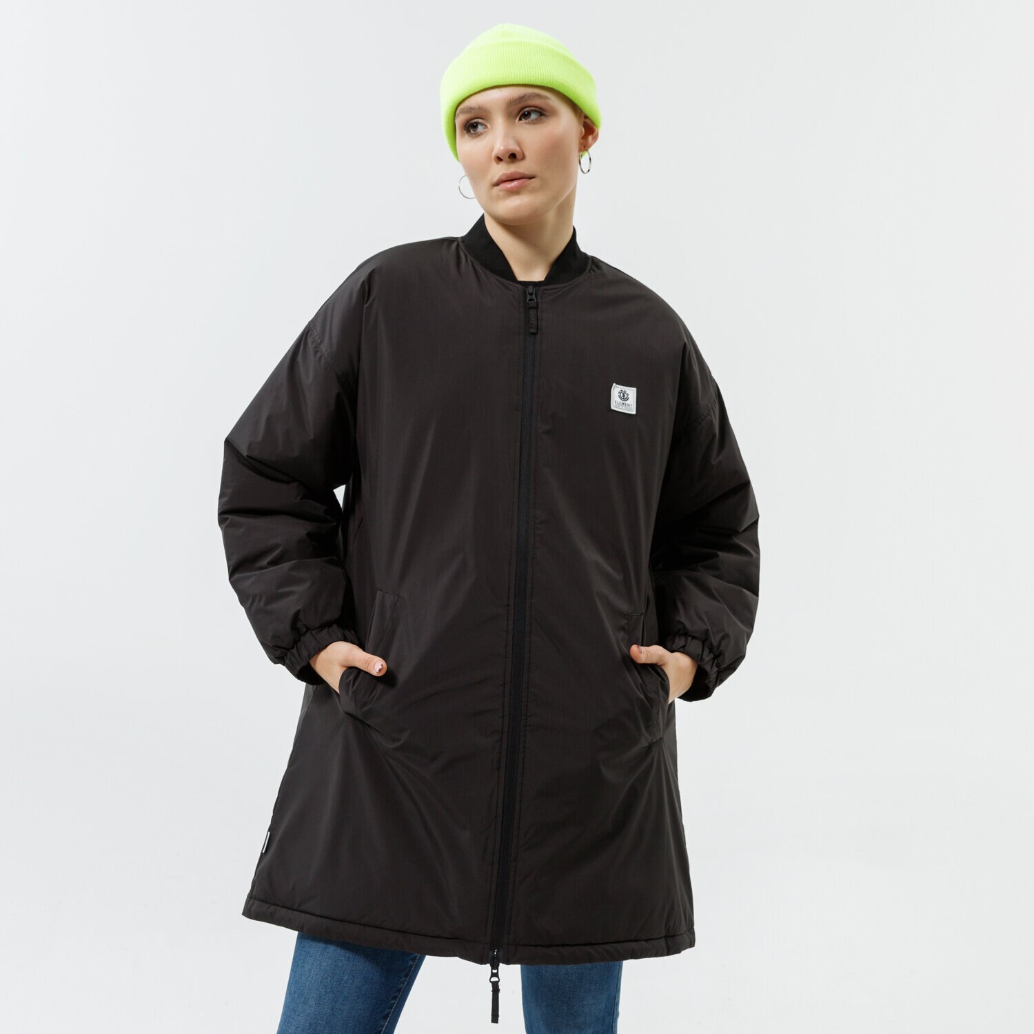 Damen Winterjacke ELEMENT JACKE PILGRIM LIGHT PUFF N Z3JKC53732 Schwarz