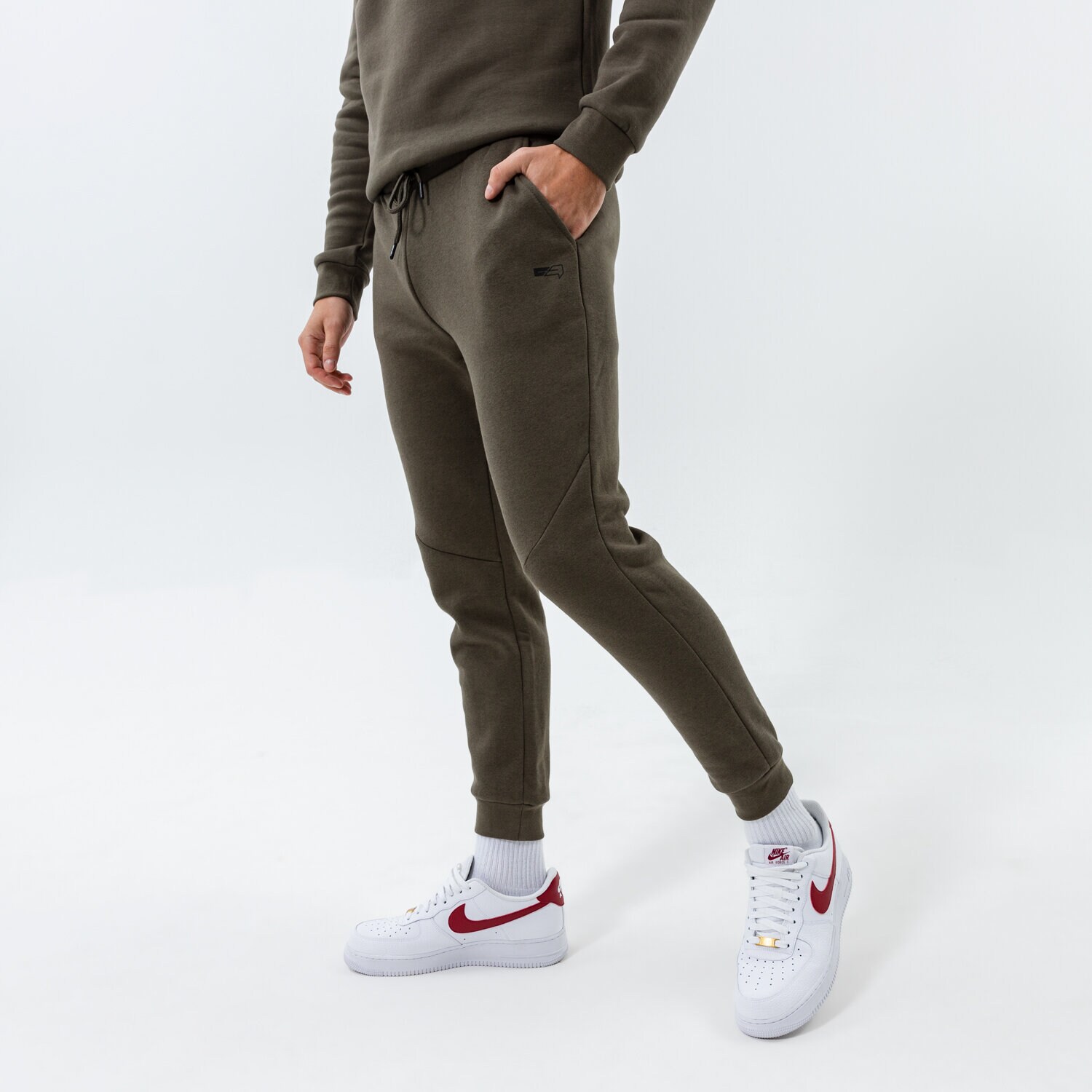 Herren Hosen CONFRONT HOSE ESSENTIAL PANTS KHAKI CF321SPM26001 Khaki