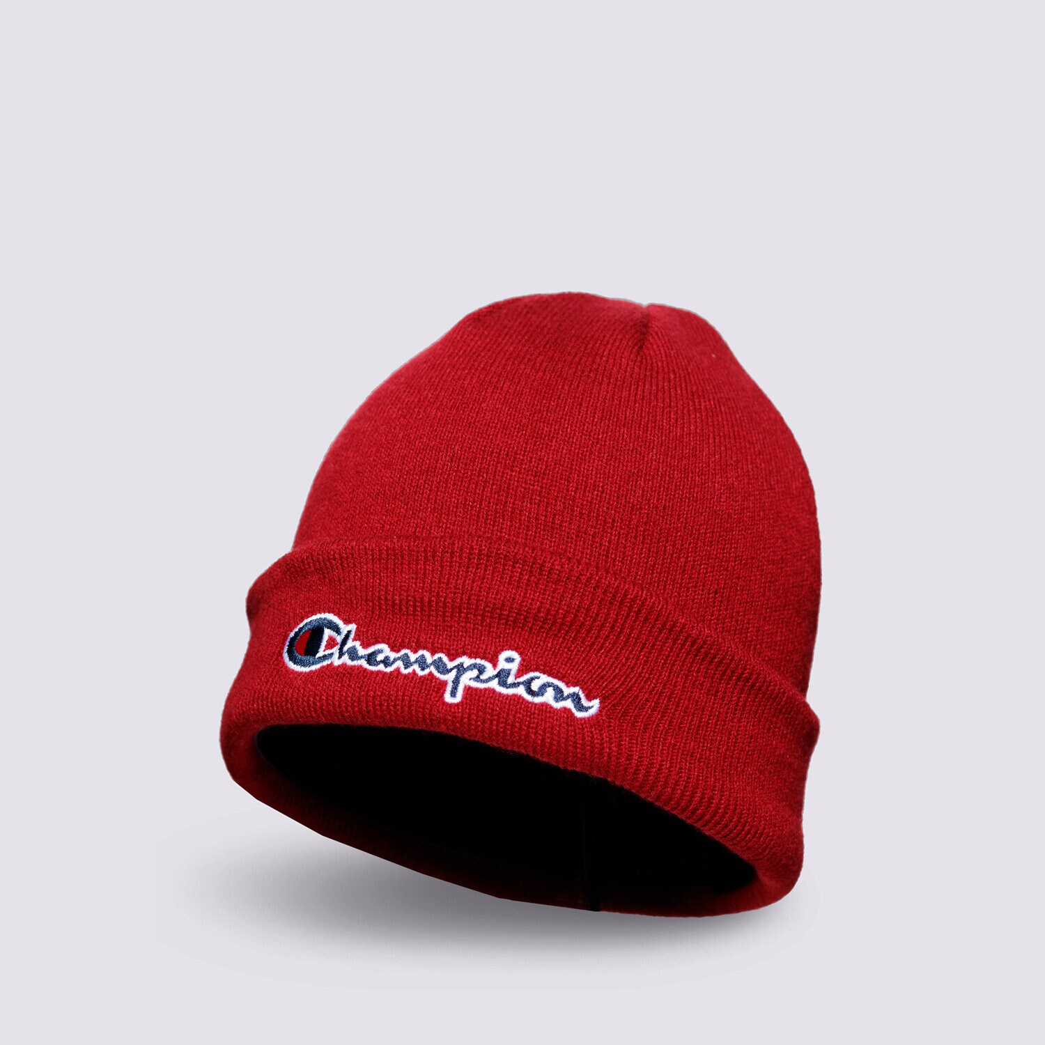 Kinder Mütze CHAMPION MÜTZE WINTER BEANIE CAP 805441RS506 Dunkelrot