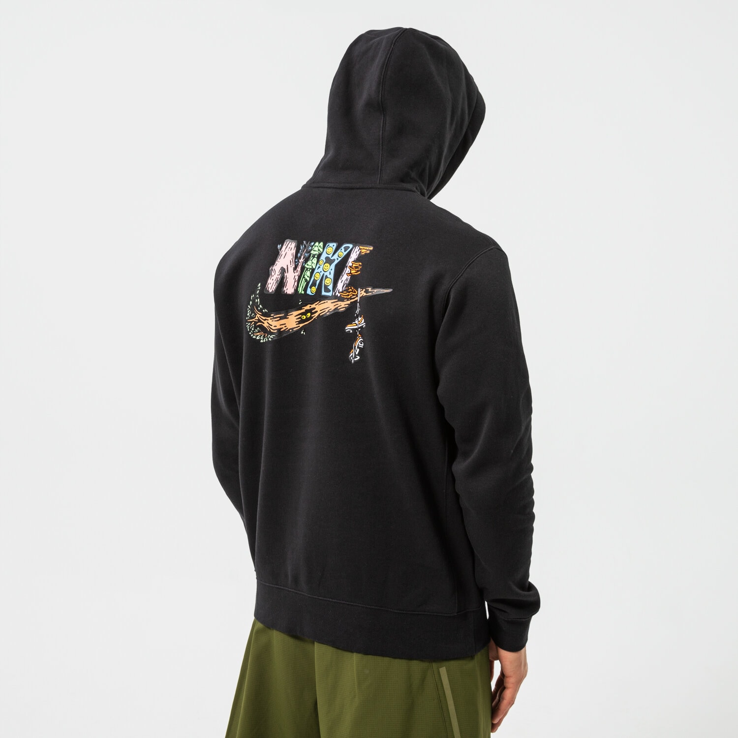 NIKE HOODIE M NSW FANTASY CREATURE HDY Schwarz DM2249-010