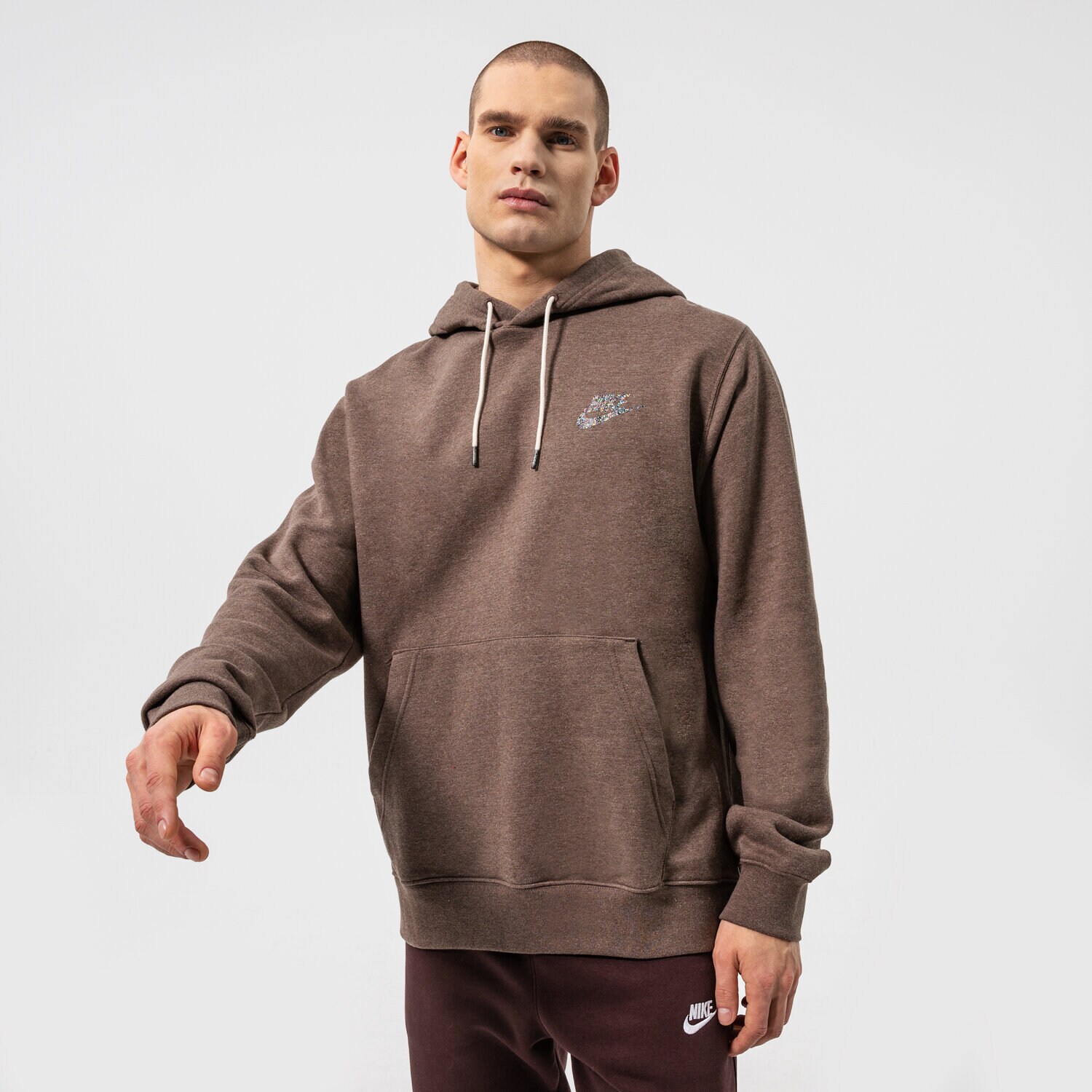 Herren NIKE HOODIE M NSW SPE+ SB PO HD REVIVAL DH1033-004 Grau