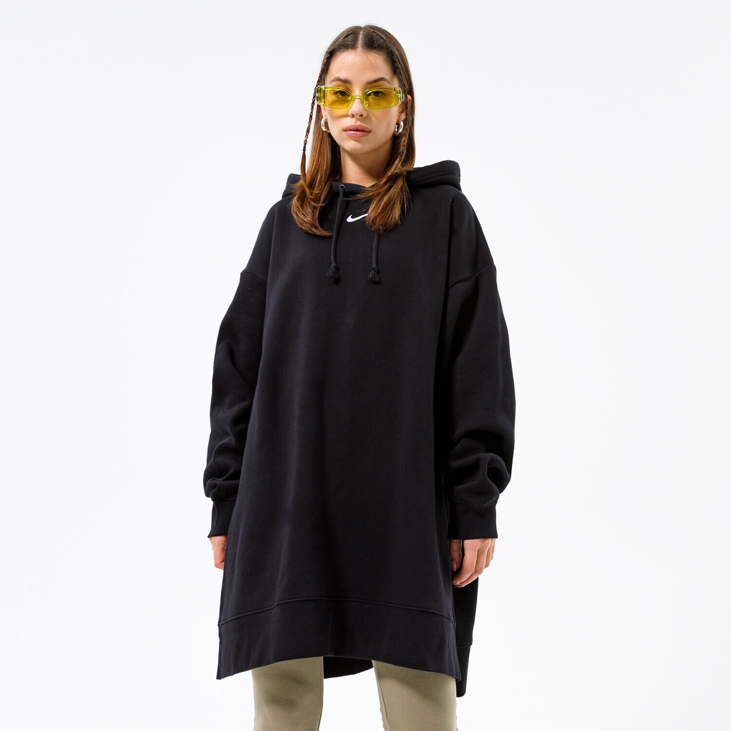Damen NIKE HOODIE W NSW ESSNTL FLC HOODIE SSNL DH1089-010 Schwarz