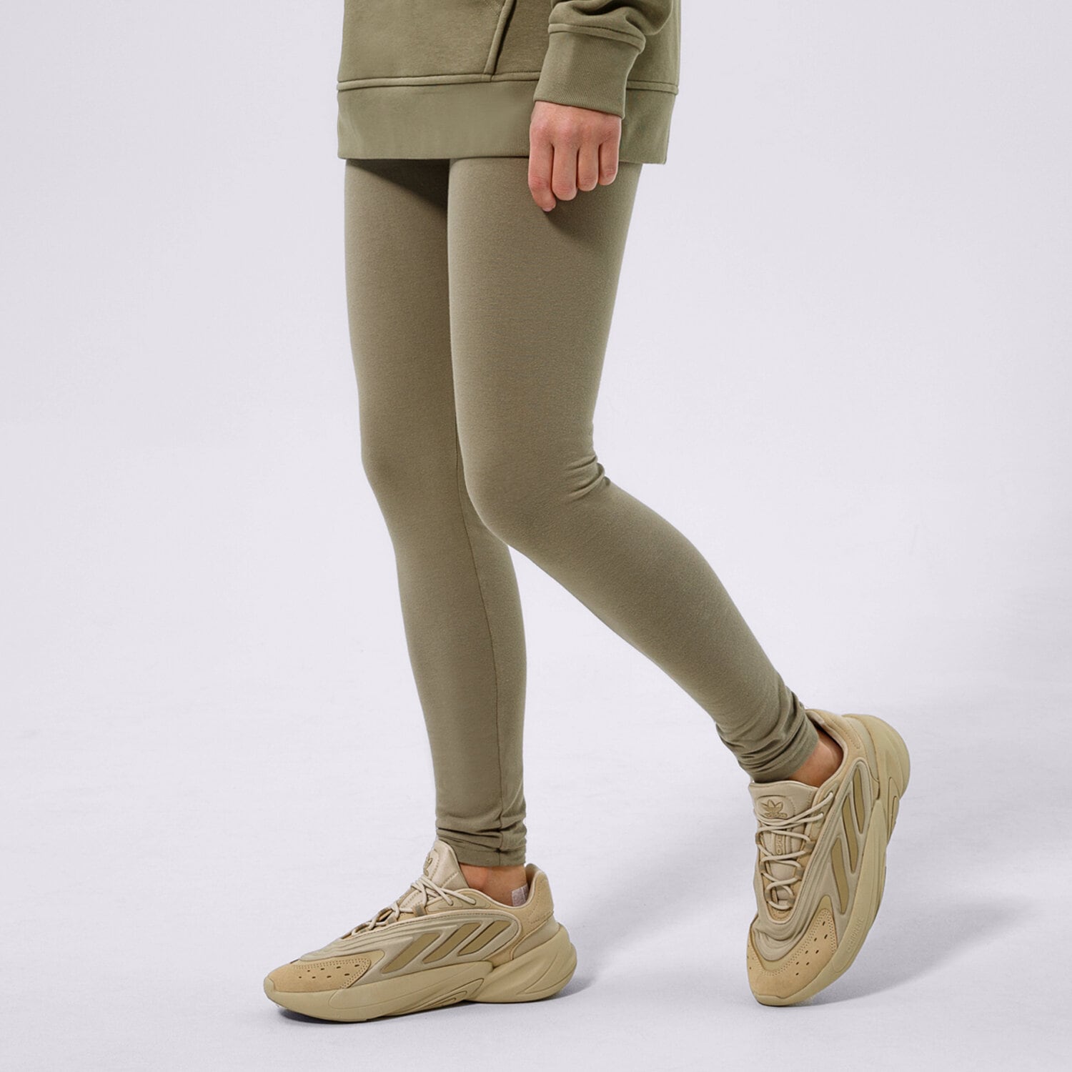 Damen Hosen ADIDAS LEGGINGS TIGHT H06623 Khaki