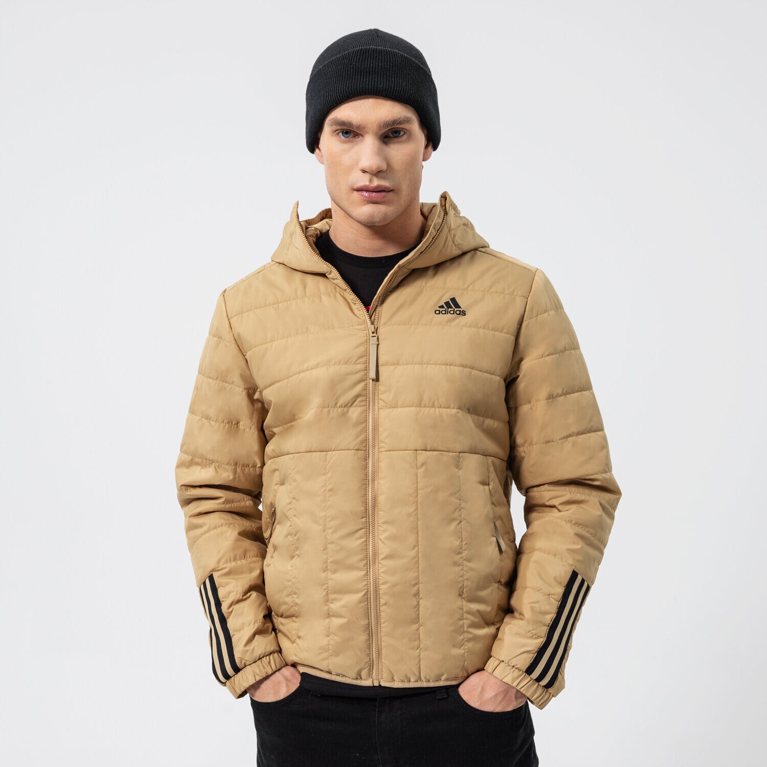Herren Winterjacke ADIDAS JACKE ITAVIC L HO JKT GT1683 Beige
