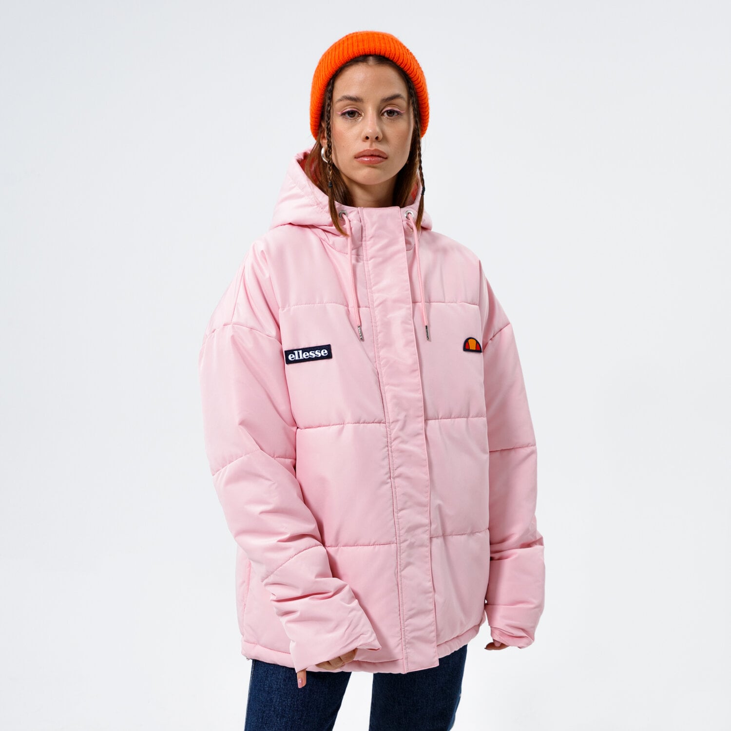 ELLESSE JACKE PEJO LPINK PADDED JACKET Rosa SGC05501808 Sizeer